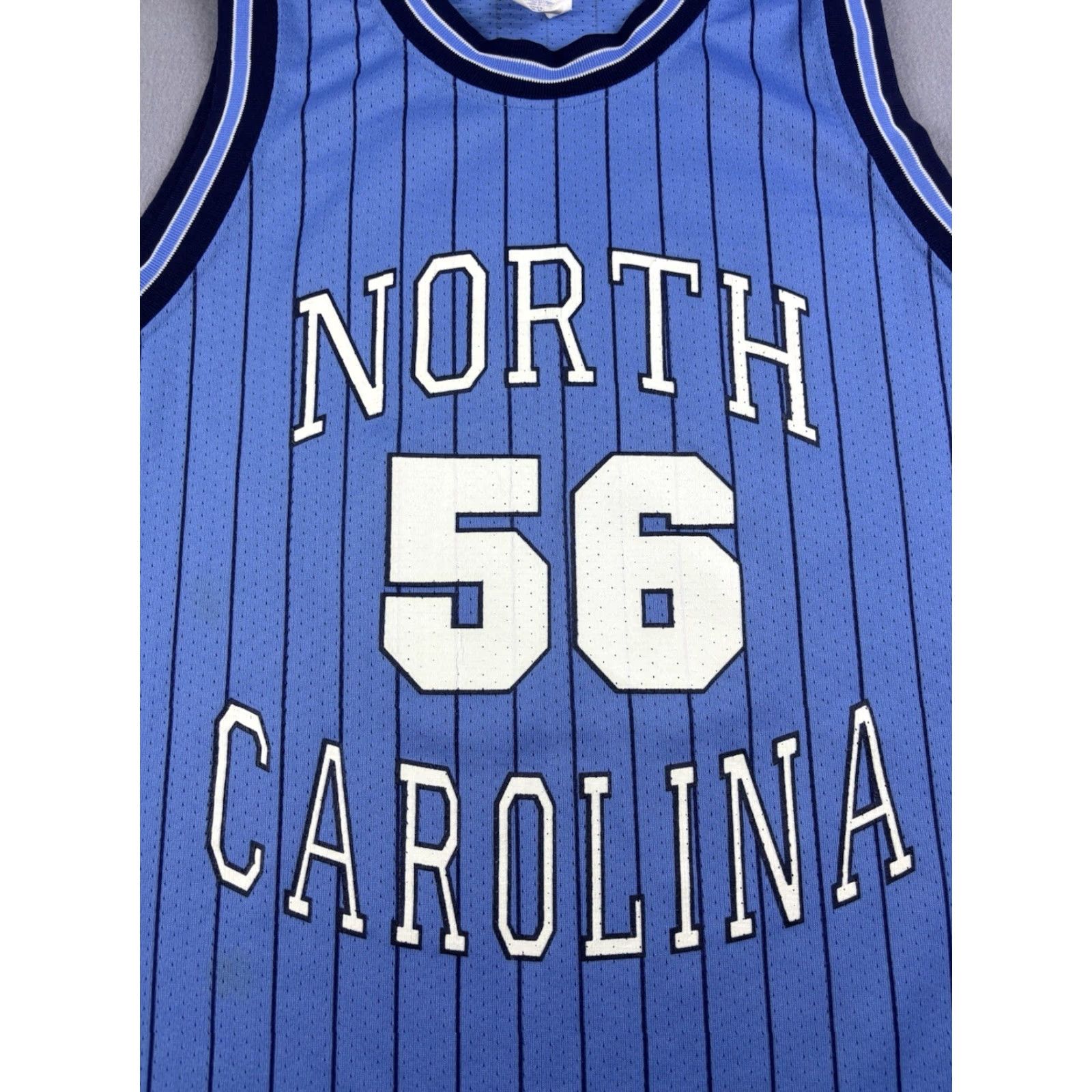 Vintage VINTAGE Majestic North Carolina Tar Heels Basketball Jersey Tank 2XL Blue Men Size US XXL / EU 58 / 5 - 2 Thumbnail