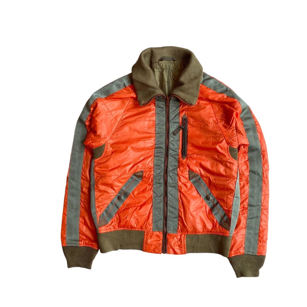 Avirex Avirex Aviator Panelled Bomber Jacket Size US M / EU 48-50 / 2 - 1 Thumbnail