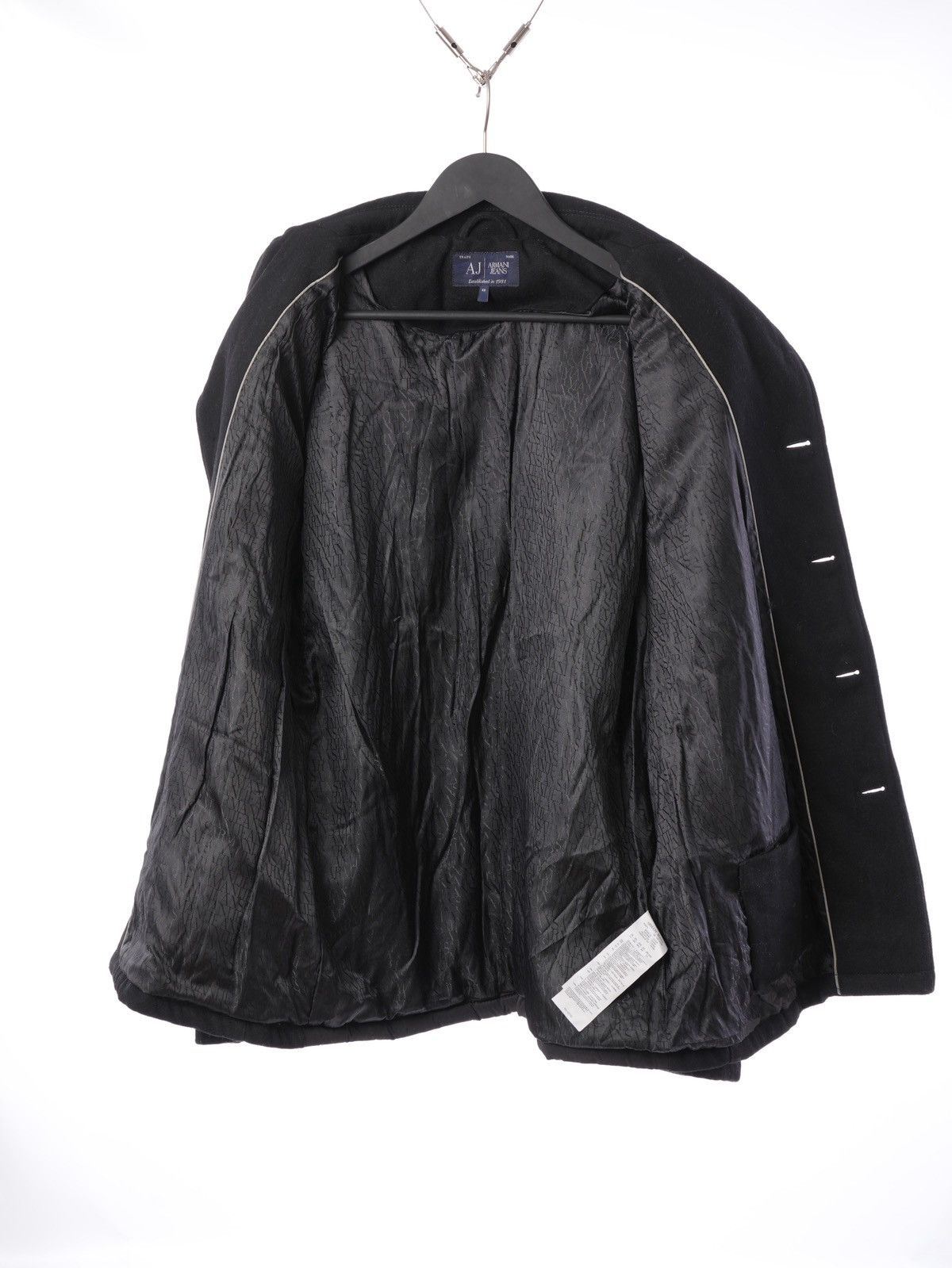 Armani ARMANI Jeans Jacket Wool Coat 56 Size US XL / EU 56 / 4 - 7 Thumbnail