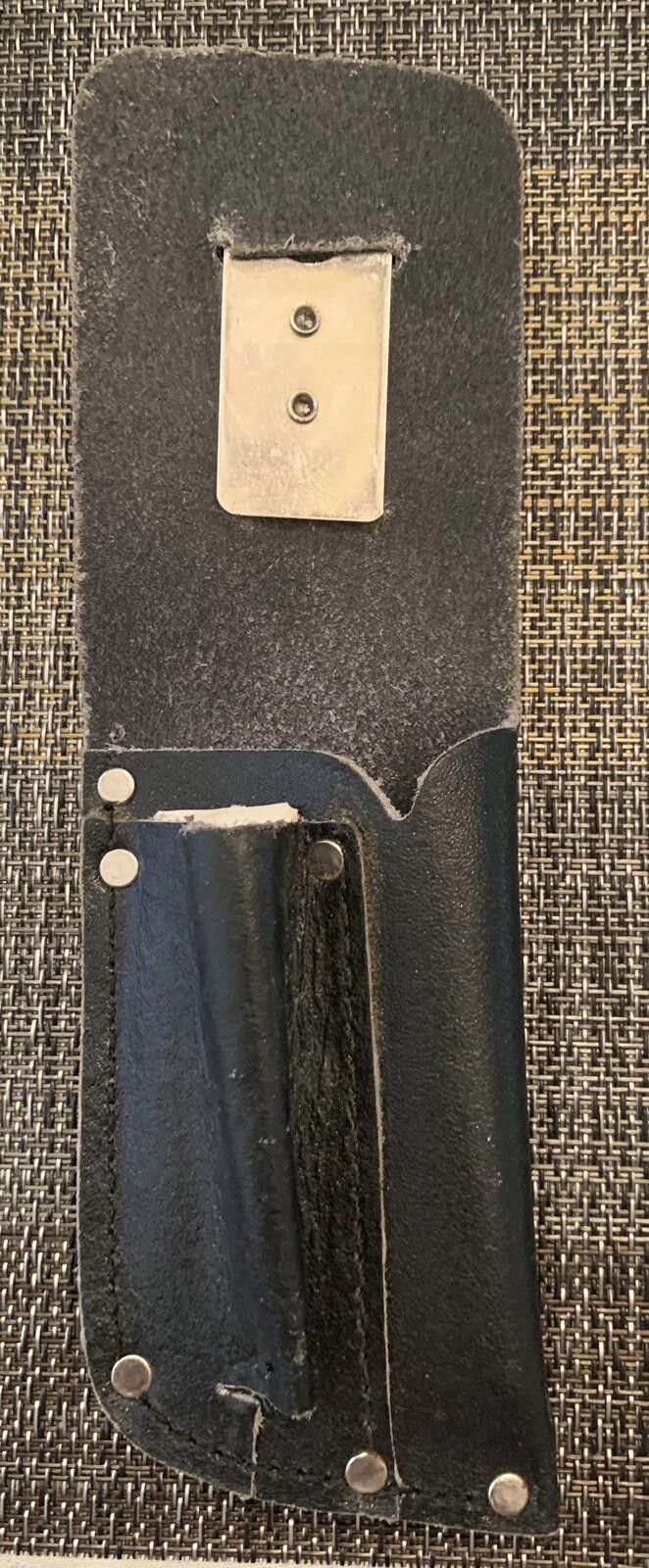 The Unbranded Brand Black Knife Holster Leather Size ONE SIZE - 1 Thumbnail