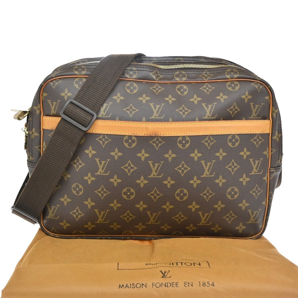 Louis Vuitton Louis Vuitton Reporter Bag Monogram Canvas Size ONE SIZE - 1 Thumbnail