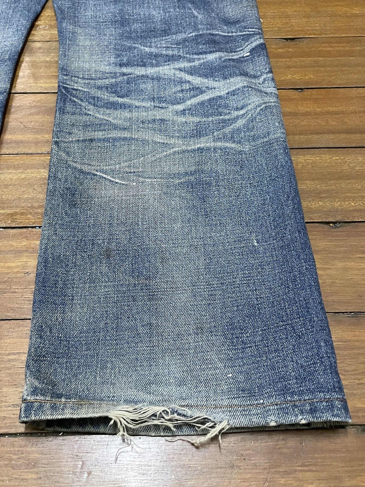 Eternal Very Rare Design Vintage Brand Eternal Ripped Jeans 1990s Size US 34 / EU 50 - 8 Thumbnail