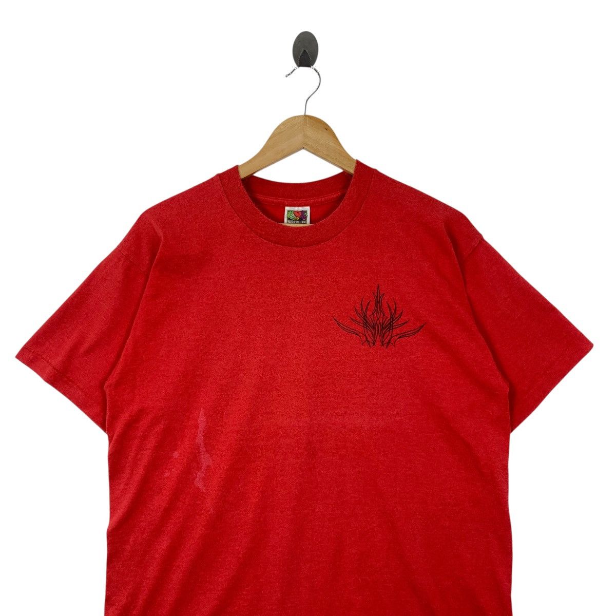 Vintage Vintage 90s TRIBAL THE SCORPION Fire Tattoo Shirt Size US L / EU 52-54 / 3 - 4 Thumbnail