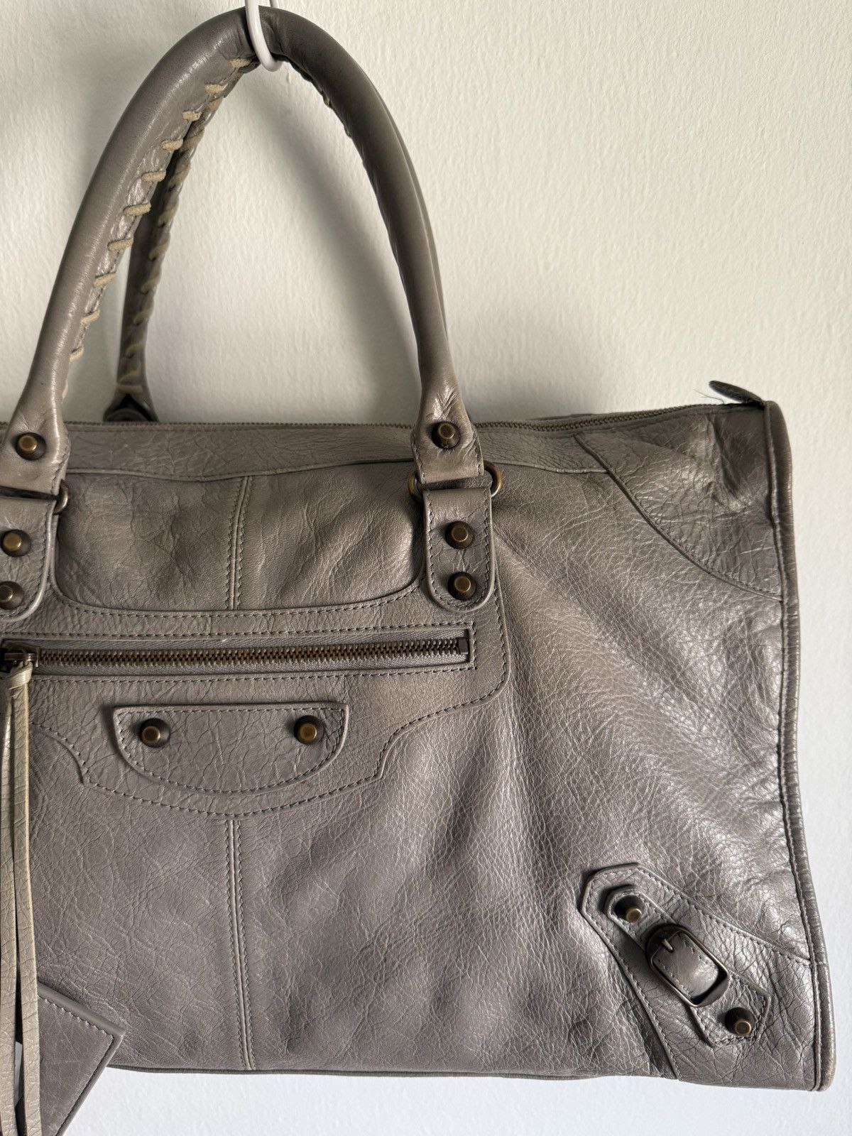 Balenciaga 2000s Balenciaga Work Bag lambskin leather Size ONE SIZE - 3 Thumbnail