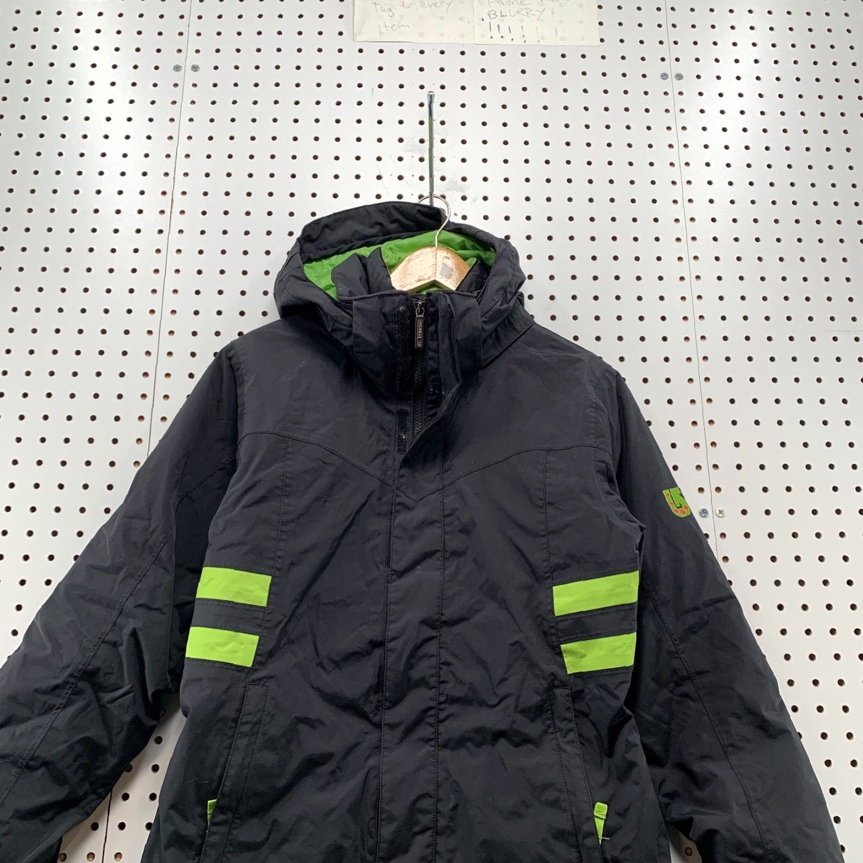 Burton Burton Ski Jacket Womens Small Black Green 3 In 1 Removable Liner Snow 20x25 Size S / US 4 / IT 40 - 5 Thumbnail