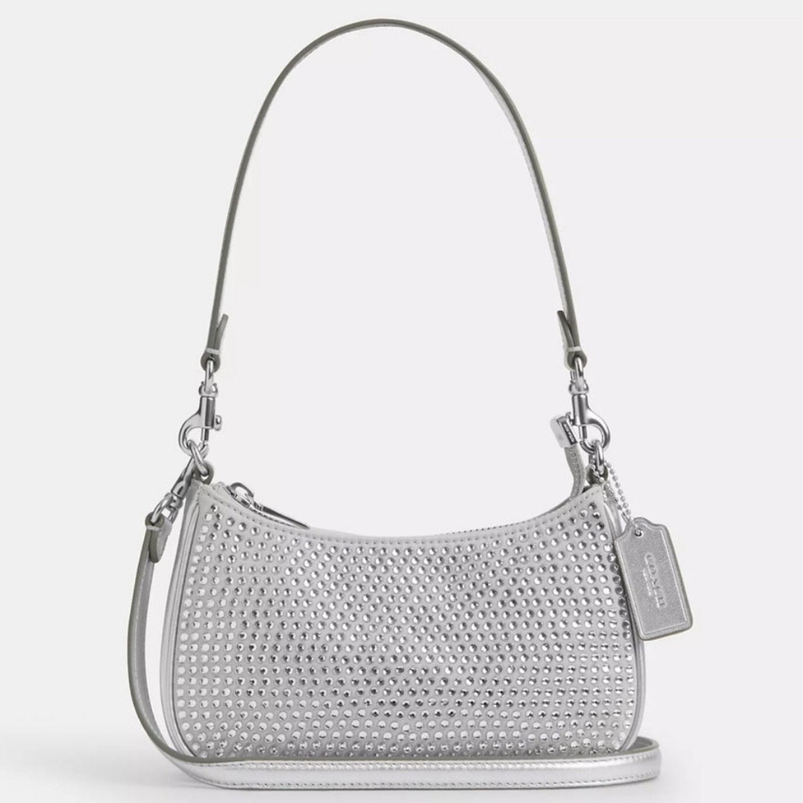 Coach Coach Teri Mini Crossbody Bag Leather Crystal Shoulder Size ONE SIZE - 14 Thumbnail