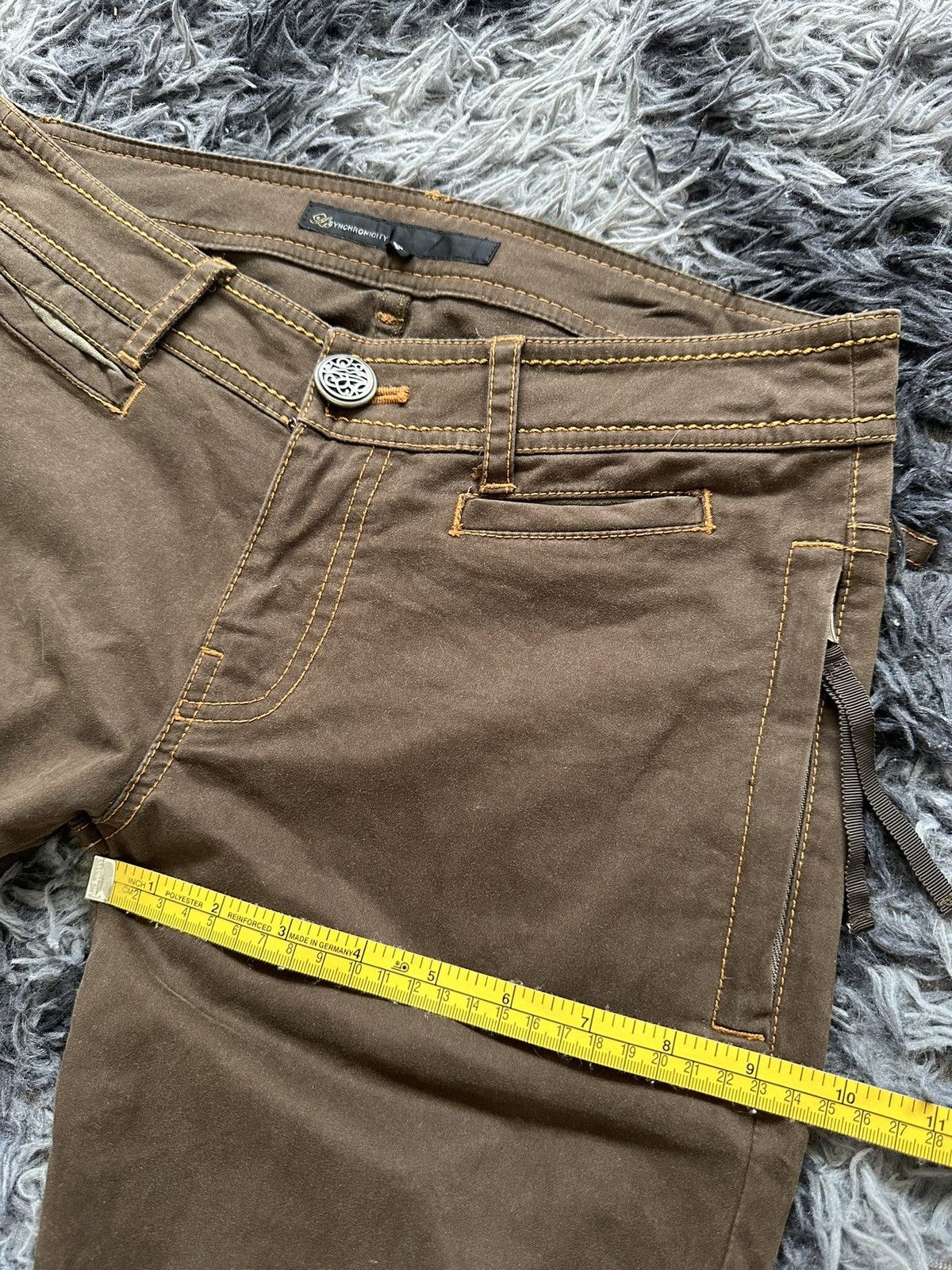 Obelisk 00's Le.Synchronicity paneled rustic tribe denim Size US 30 / EU 46 - 16 Thumbnail