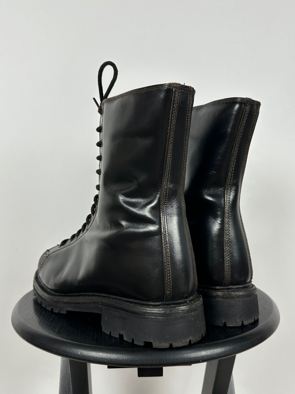 Vintage Vintage Italy Army Paratrooper Combat Brown Leather Boots Size US 8 / EU 41 - 6 Thumbnail
