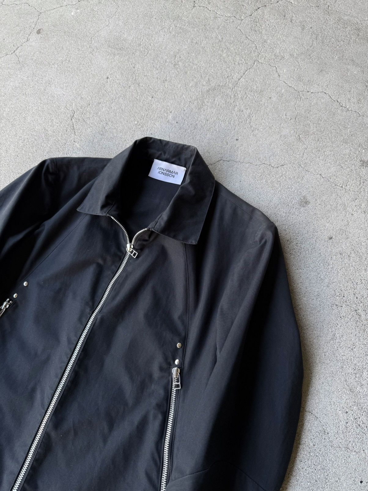 Arnar Mar Jonsson ARNAR MAR JONSSON 19AW Studded Zip Blouson Jacket（Pre-Ranra） Size US S / EU 44-46 / 1 - 2 Thumbnail
