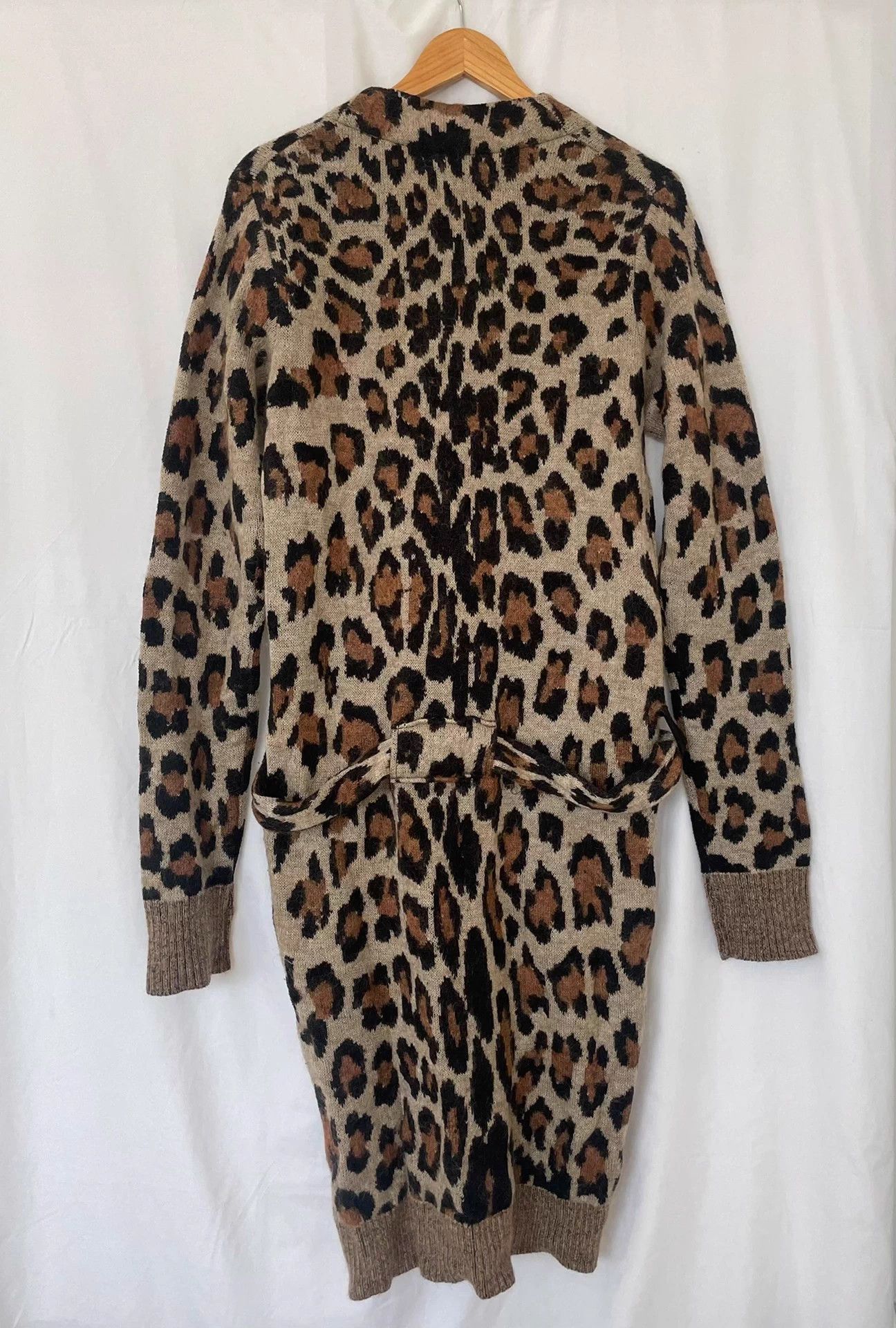 Yohji Yamamoto Yohji Yamamoto Pour Homme 13aw Leopard Knit Cardigan Size US M / EU 48-50 / 2 - 2 Thumbnail