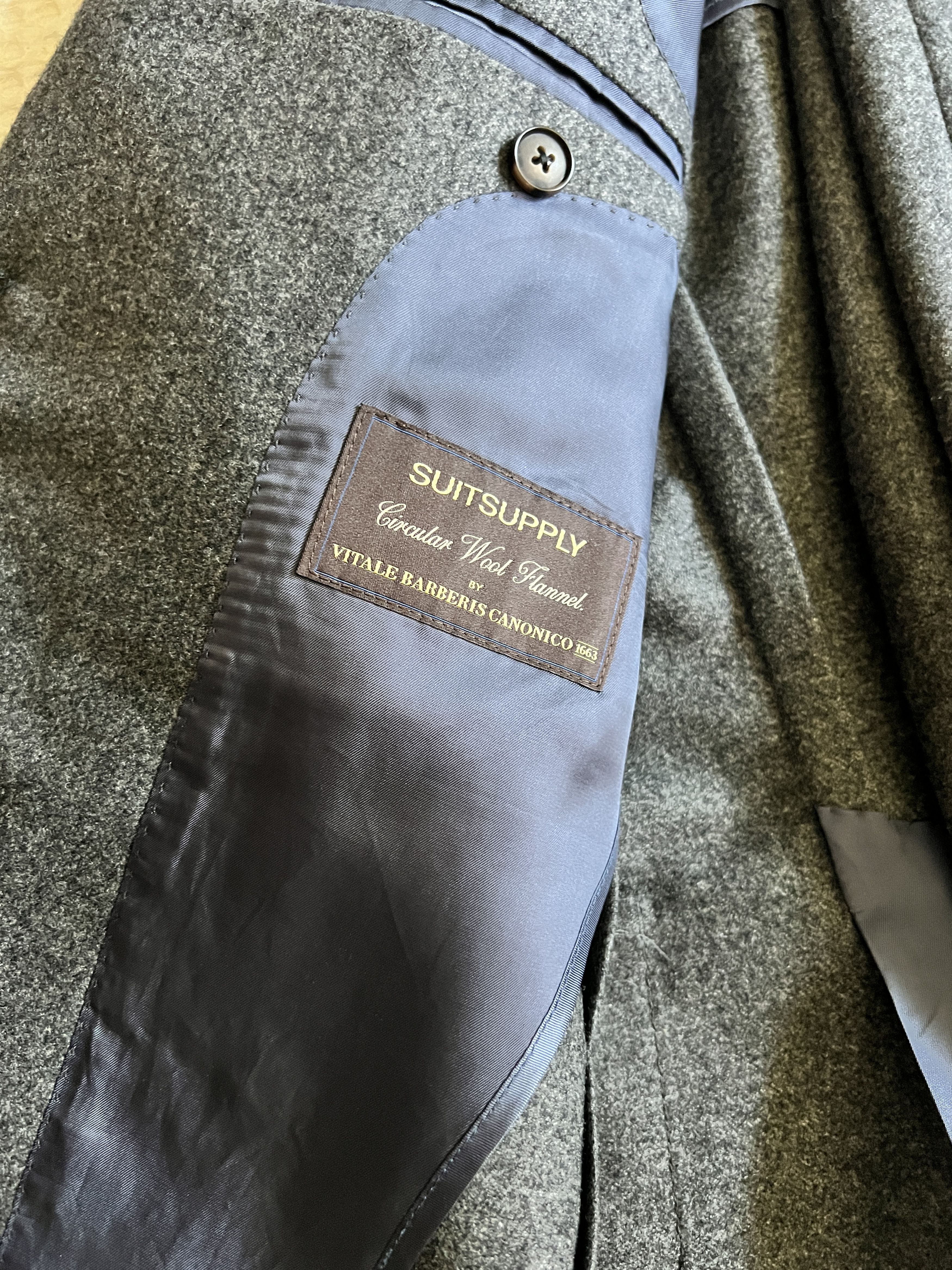 Suitsupply Suitsupply 38 S Havana Suit Mid Gray Size 38S - 5 Thumbnail