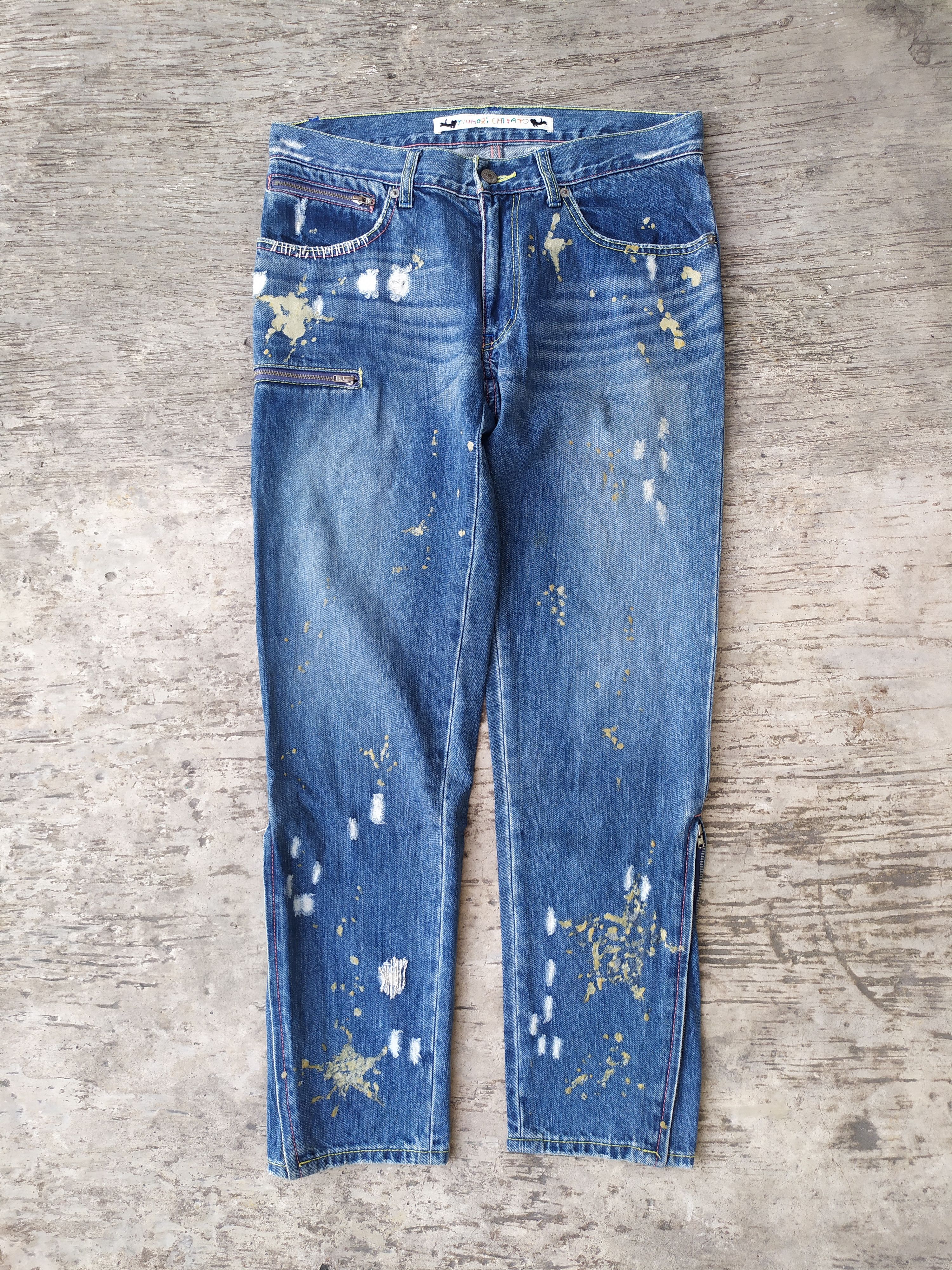 Issey Miyake × Tsumori Chisato Tsumori Chisato Issey Miyake Zipper Jeans Size US 32 / EU 48 - 1 Thumbnail
