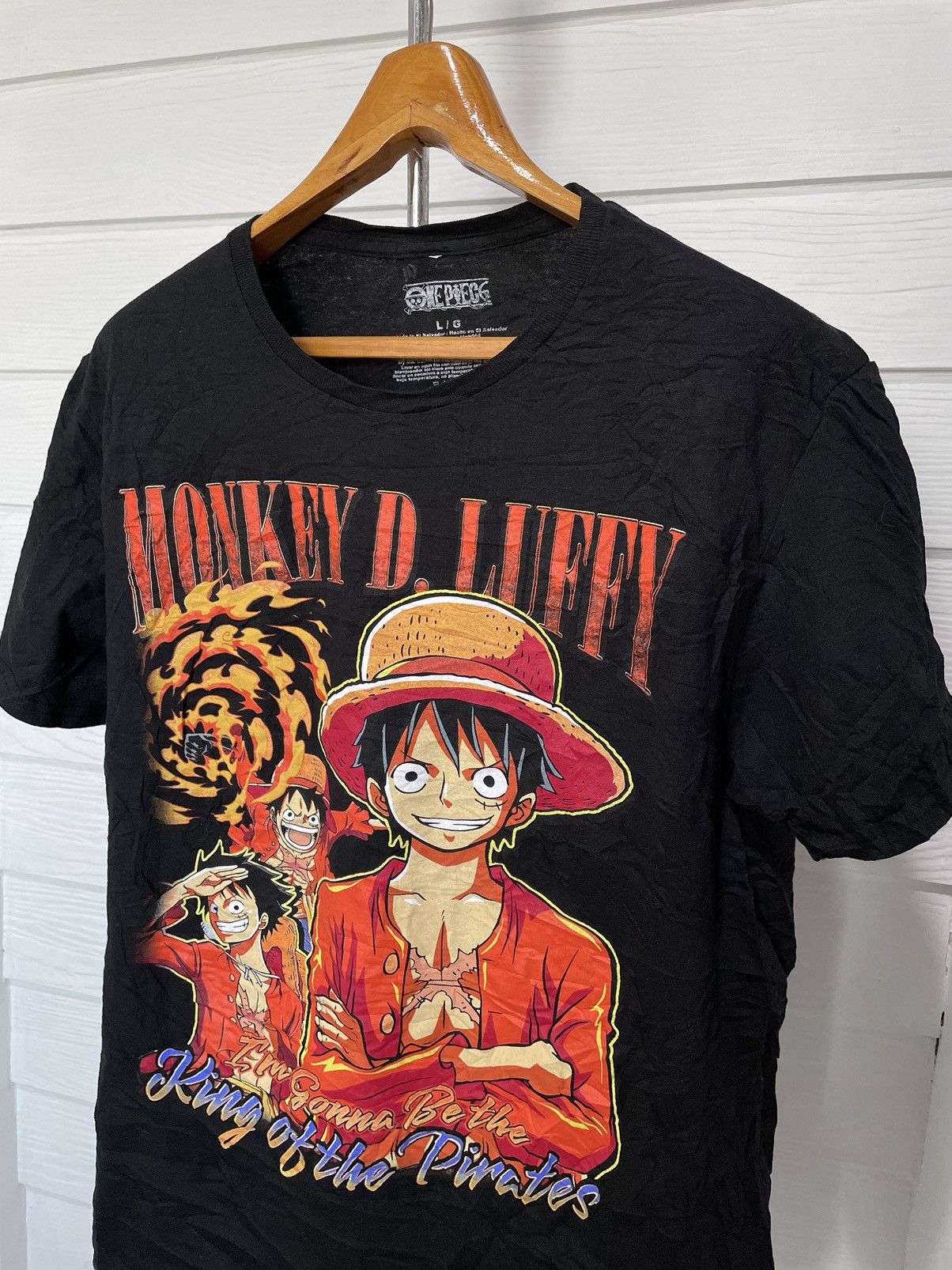 Anime MONKEY D. LUFFY ONE PIECE Size US L / EU 52-54 / 3 - 2 Thumbnail