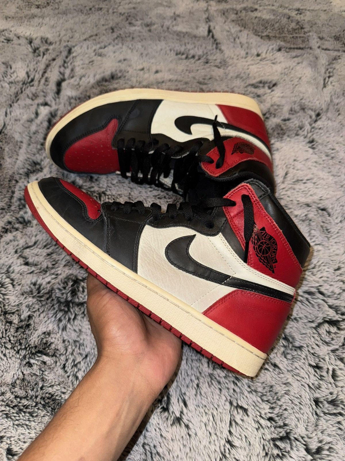 Jordan Brand Jordan 1 Retro High Bred Toe Size US 11 / EU 44 - 2 Thumbnail