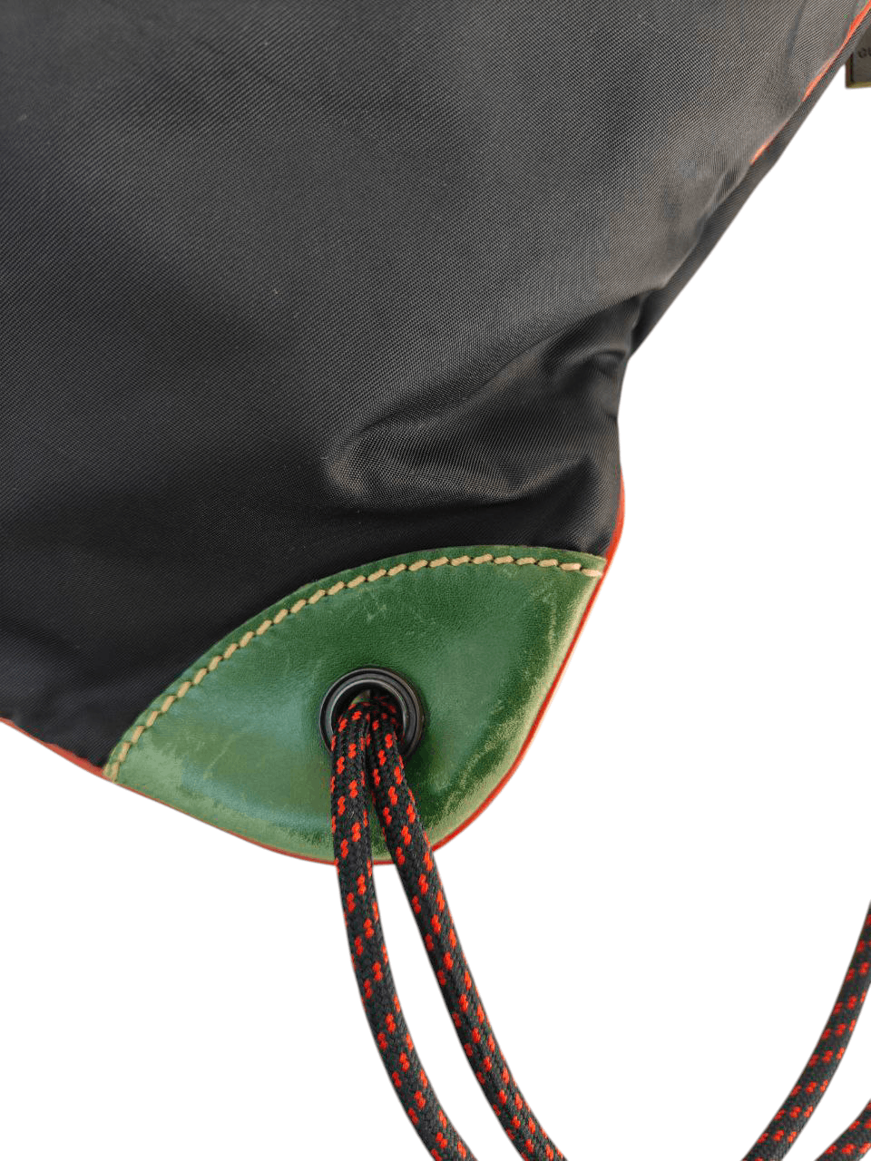 Gucci Gucci Drawstring Nylon Backpack Size ONE SIZE - 11 Thumbnail