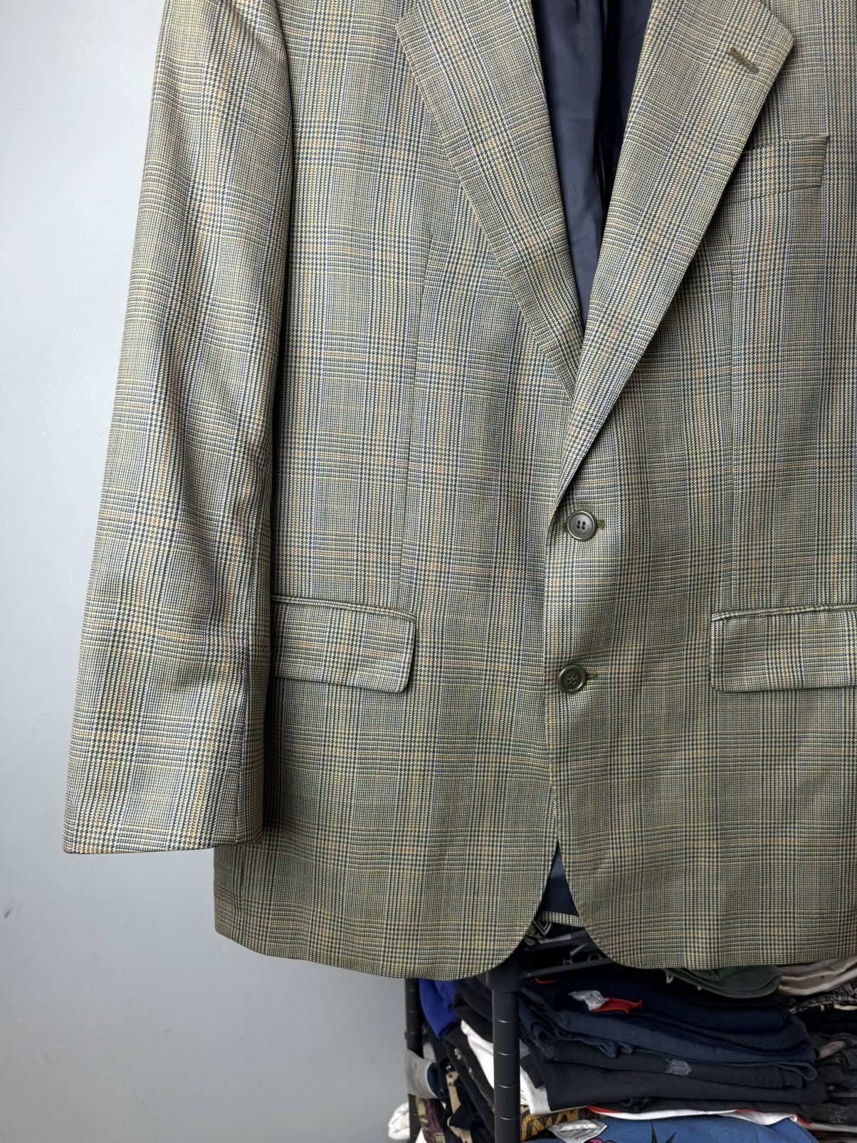 Burberry Rare! Vintage Burberry England Checkered Blazer Jacket Size US L / EU 52-54 / 3 - 4 Thumbnail