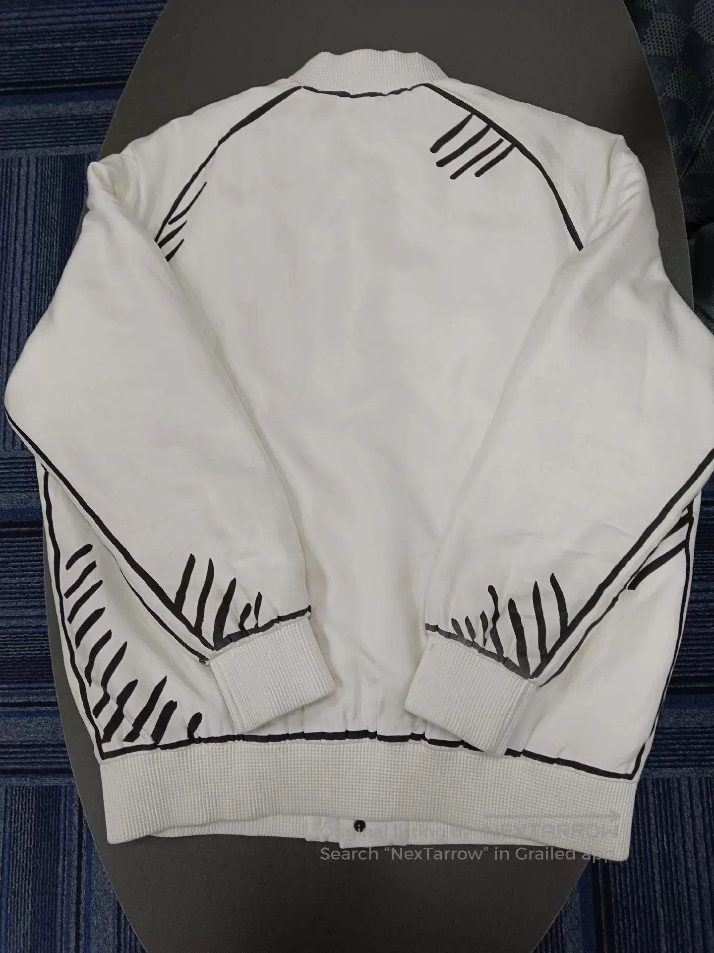 Fendi Fendi Comic Style Jacket in White. Size L / US 10 / IT 46 - 2 Thumbnail