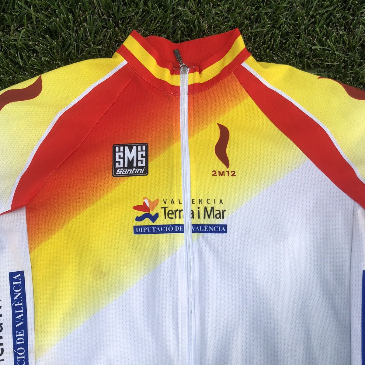Vintage Spain Valencia Santini Radtrikot Bike Rad Cycling jersey Size US XXL / EU 58 / 5 - 3 Thumbnail