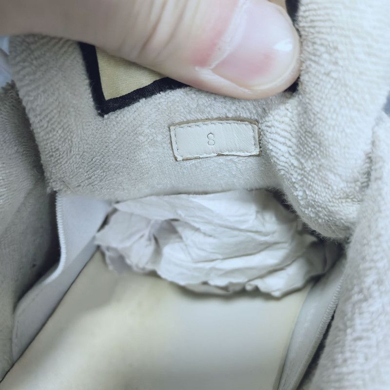 Gucci Gucci Screener Dirty Sneakers in Green and Beige - Size US 8.5 / EU 41-42 - 5 Thumbnail