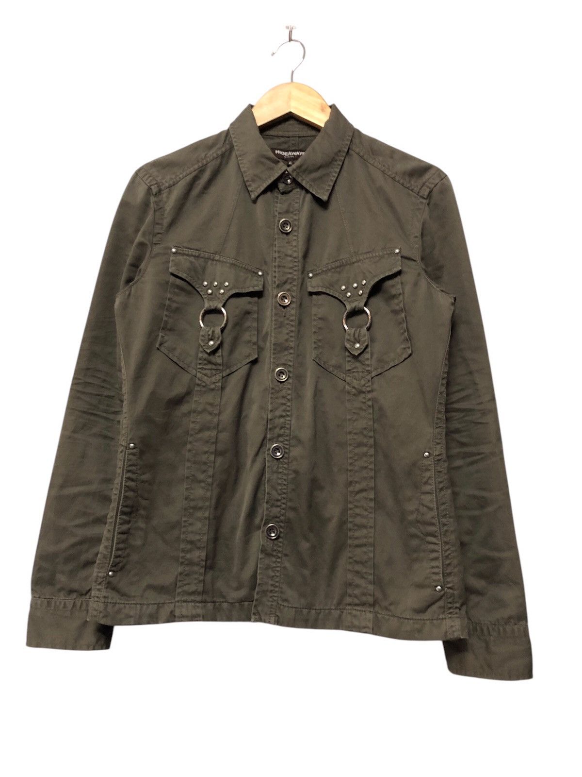 Issey Miyake Hideaways Nicole Military Cargo Pocket Tactical Jacket Size US S / EU 44-46 / 1 - 4 Thumbnail