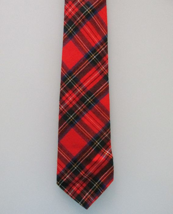 Bert Pulitzer Bert Pulitzer Vintage Men's Plaid Wool Tie | Grailed