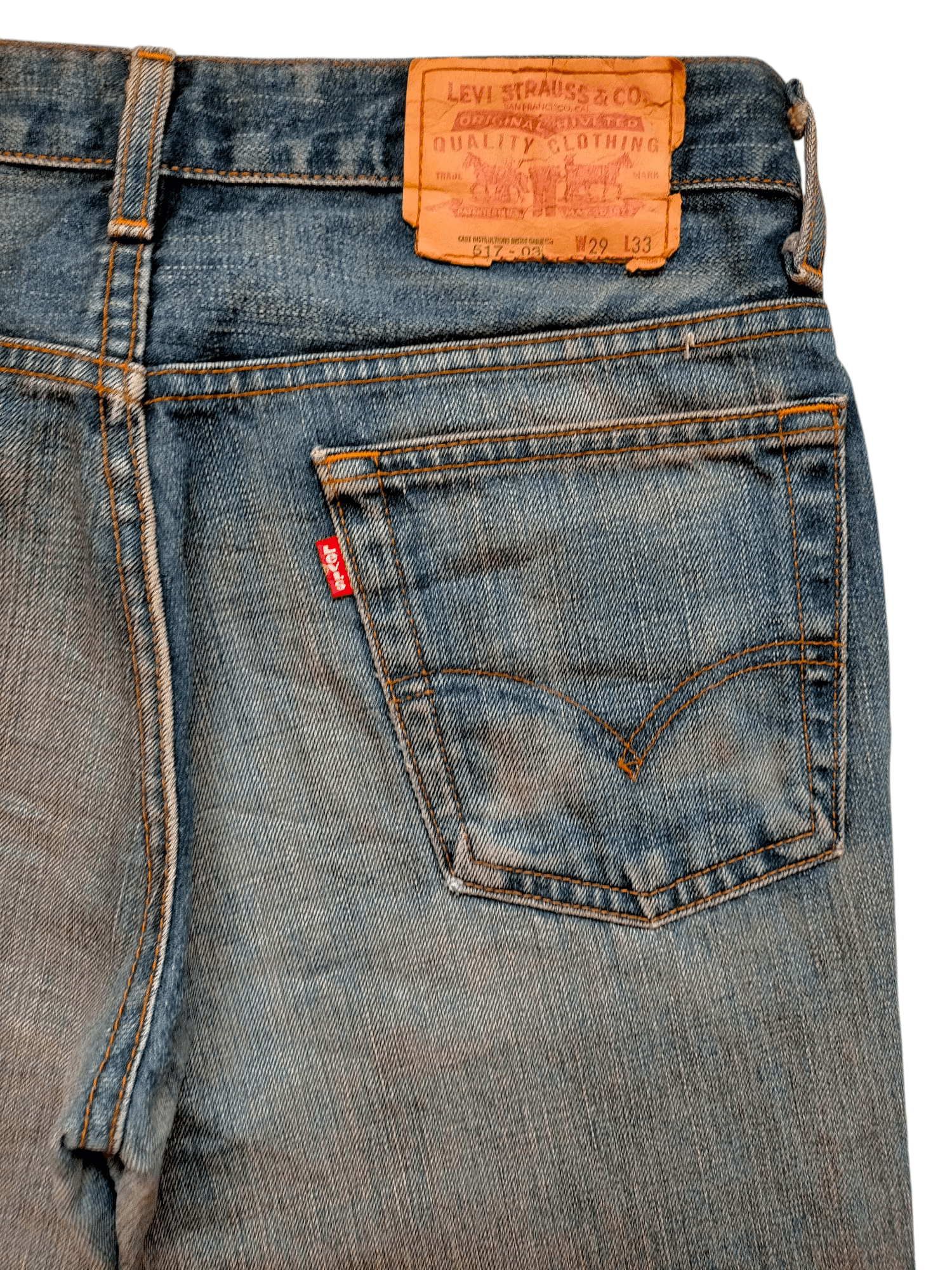 Levi's × Levi's Vintage Clothing Flare Jeans Levis 517 Japan Boot cut Denim Size US 29 - 14 Thumbnail