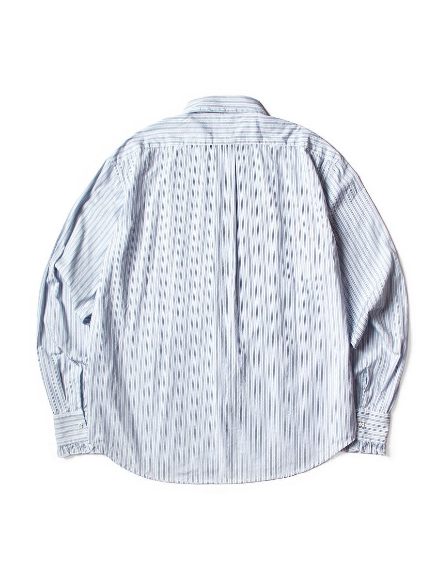 Kapital Kapital Cotton Stripe ZIPPER Ruffle Shirt Size US XL / EU 56 / 4 - 2 Thumbnail