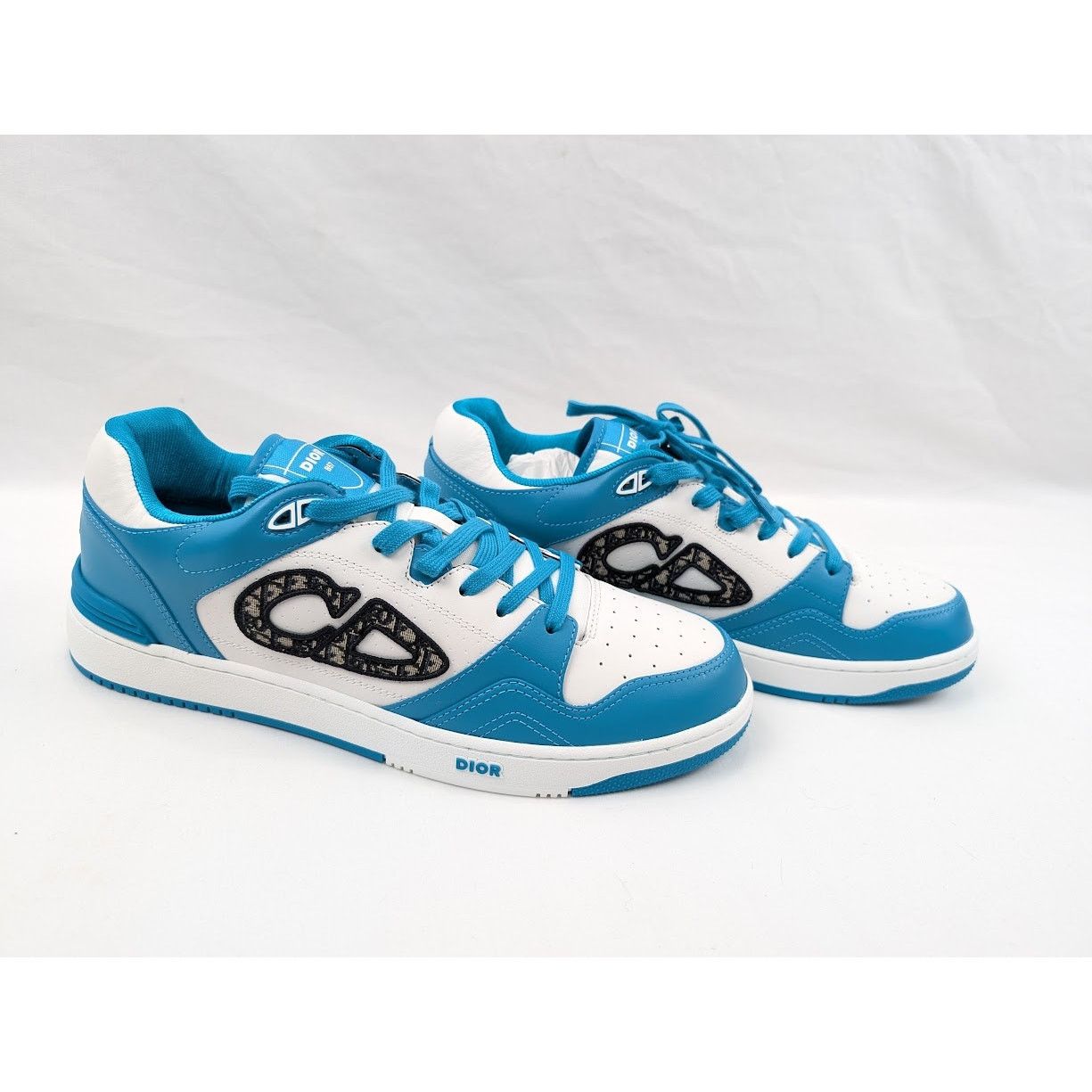 Dior o1rshd1 B57 Low-Top Sneakers in Light Blue Size US 12.5 / EU 45-46 - 11 Thumbnail