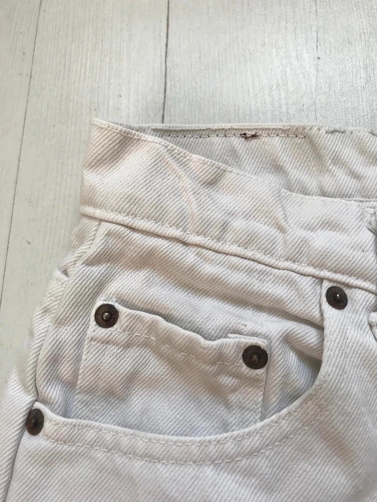 Levi's Levi's 80s Vintage White Denim White Tab Sz W 33 L 34 1983 Size US 33 - 6 Thumbnail
