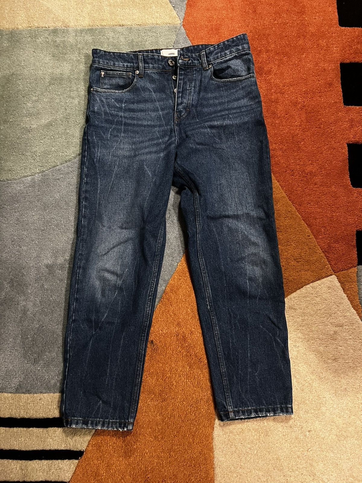 AMI AMI Tapered Fit Jeans Size US 31 - 1 Thumbnail