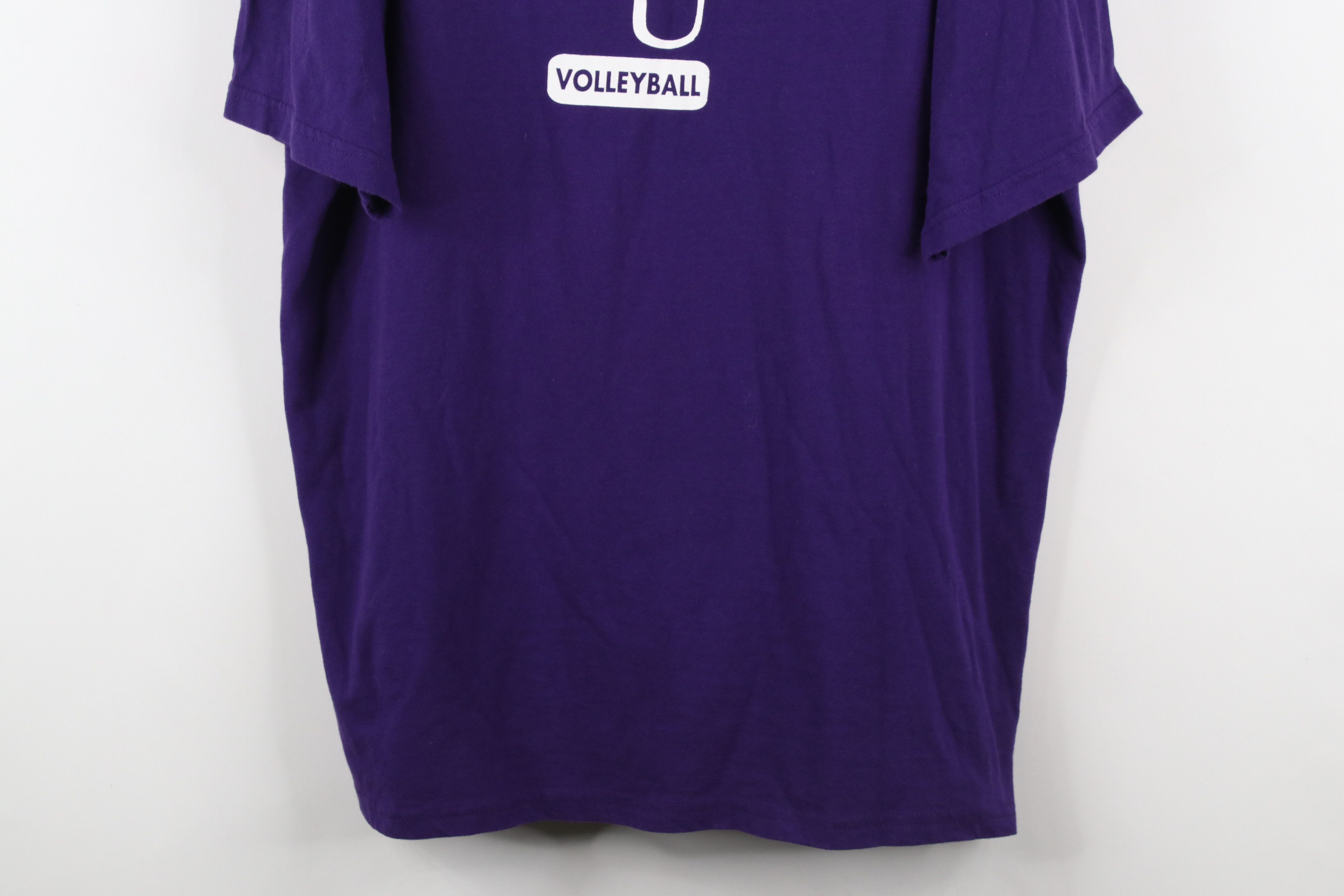 Russell Athletic × Vintage Vintage 90s Russell Athletic University Volleyball T-Shirt Size US XL / EU 56 / 4 - 3 Thumbnail