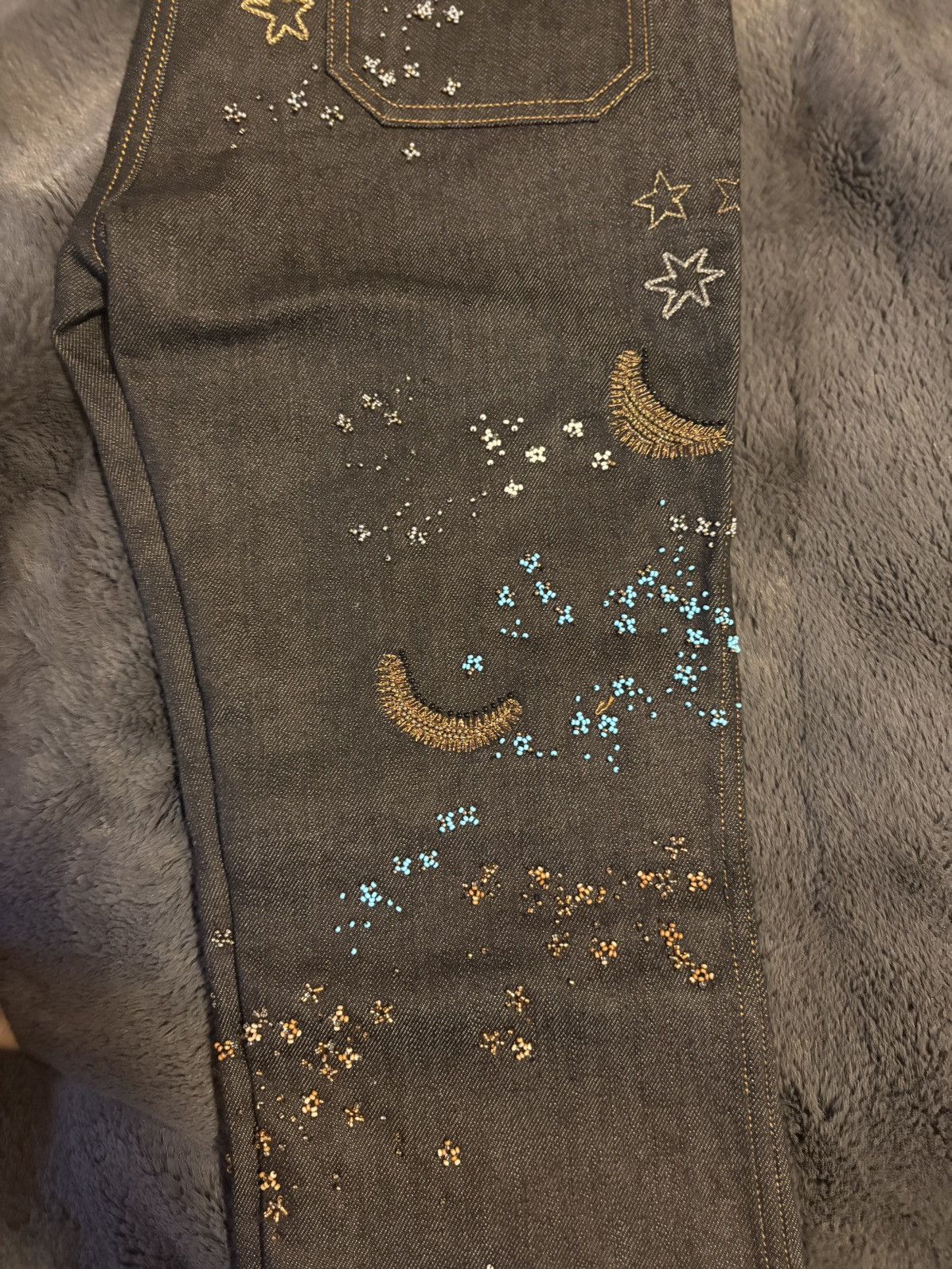 Valentino Valentino bootcut jeans with celestial-themed embroidery Size 25" / US 0 / IT 36 - 9 Thumbnail