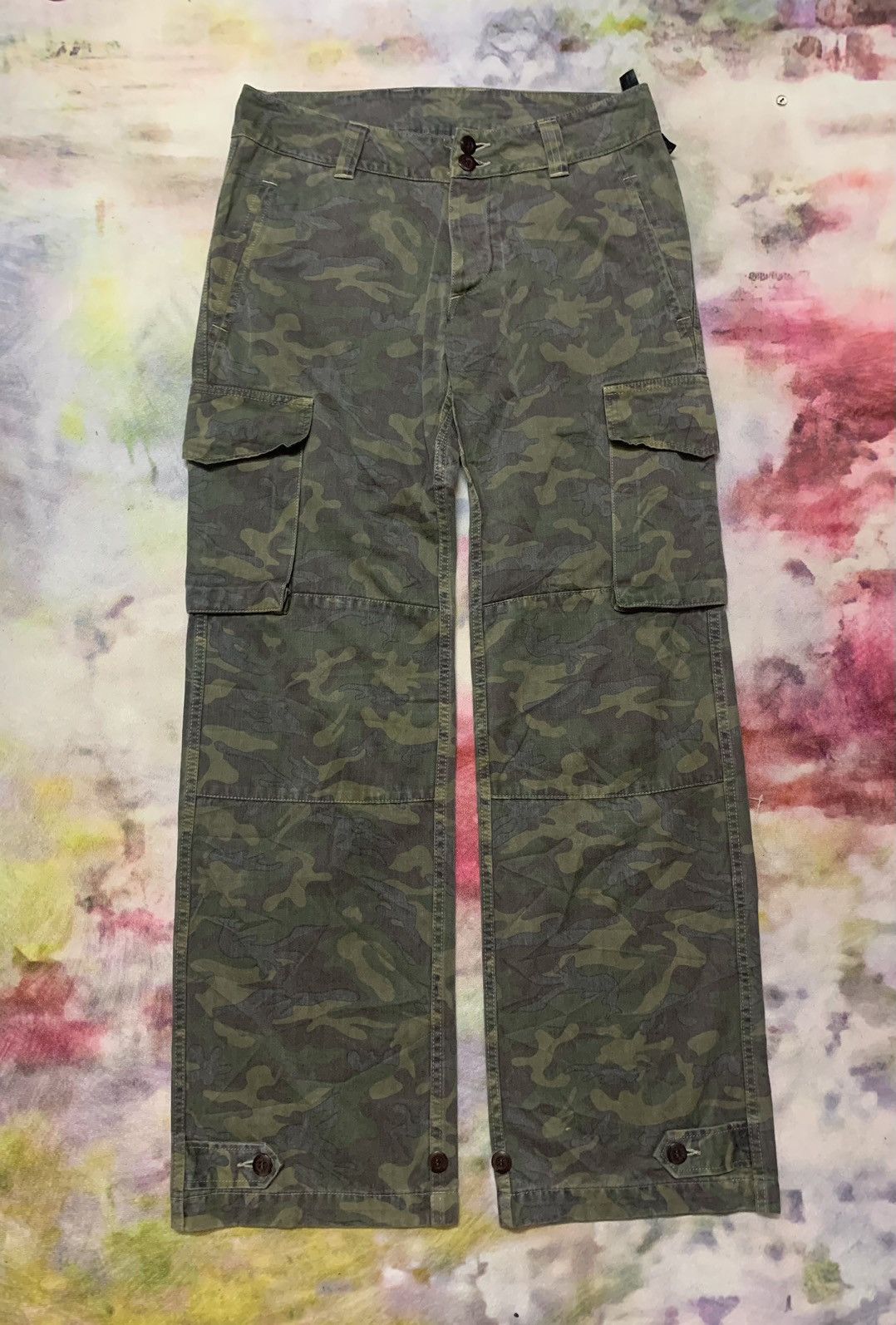 wjk WJK Jun Hashimoto Cargo Woodland Camo Size US 32 / EU 48 - 1 Thumbnail