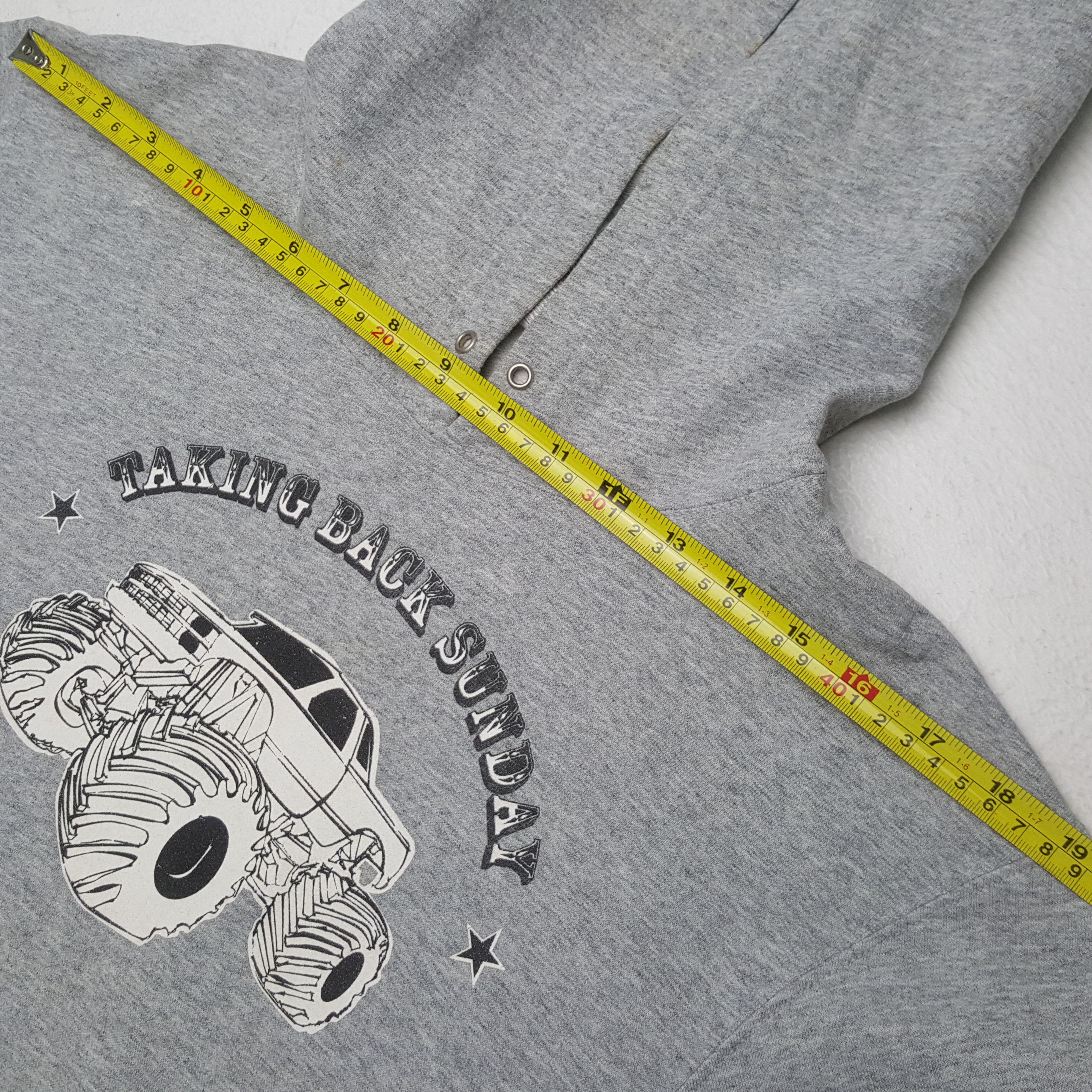 Fruit Of The Loom Taking Back Sunday Streetwear Style Hoodie RR7 Size US S / EU 44-46 / 1 - 6 Thumbnail