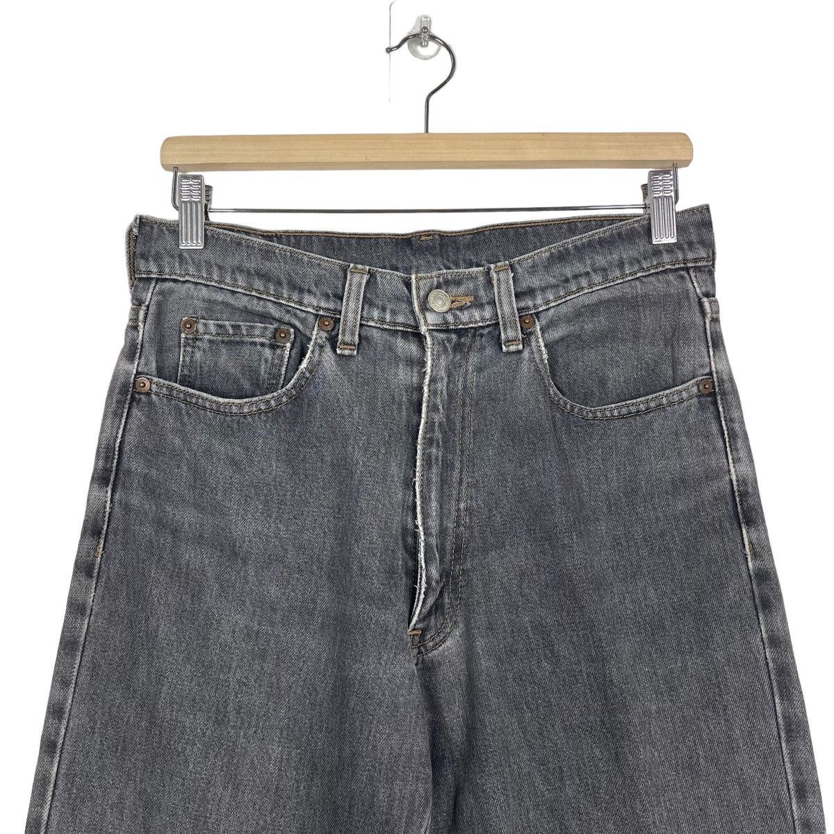 Levi's × Levi's Vintage Clothing Vintage Levis Black Distressed Denim Zipper Fly Size US 30 / EU 46 - 3 Thumbnail