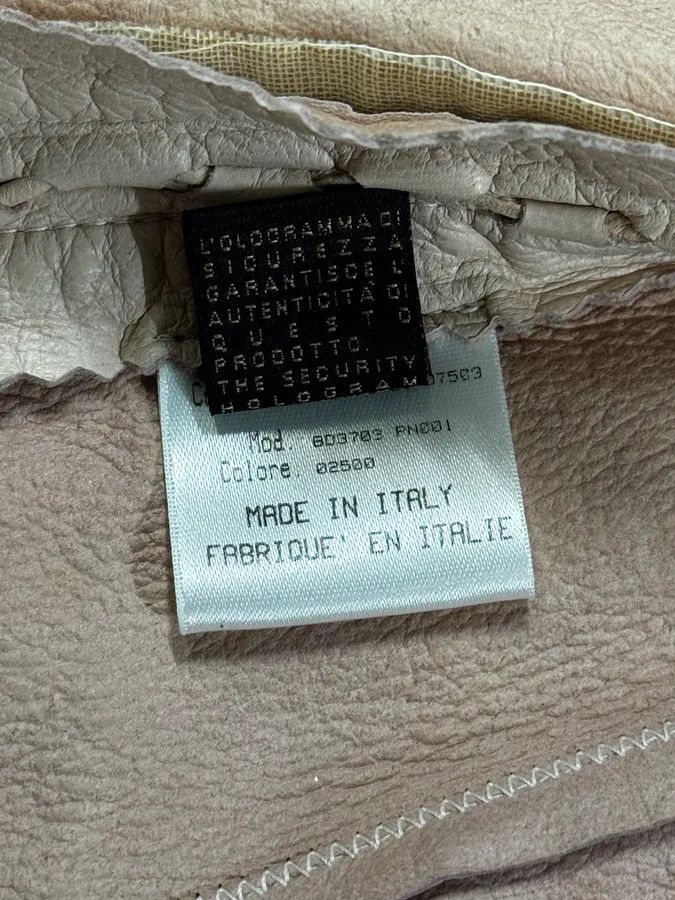 Roberto Cavalli AW2001 Roberto Cavalli Cowboy beige Leather Jacket Size XS / US 0-2 / IT 36-38 - 10 Thumbnail
