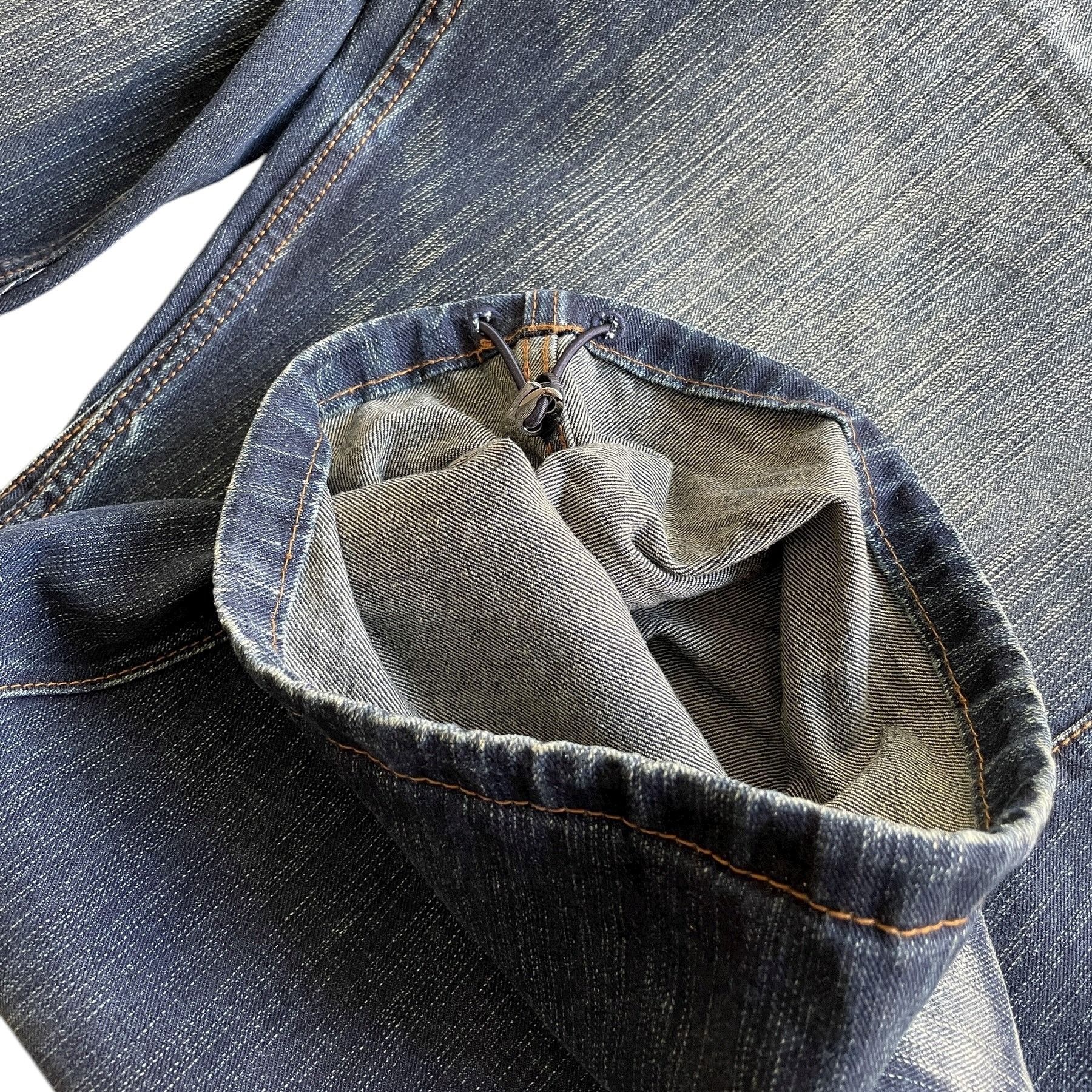 Japanese Brand Baggy skater hiphop washed and faded denim jeans Size US 34 / EU 50 - 8 Thumbnail