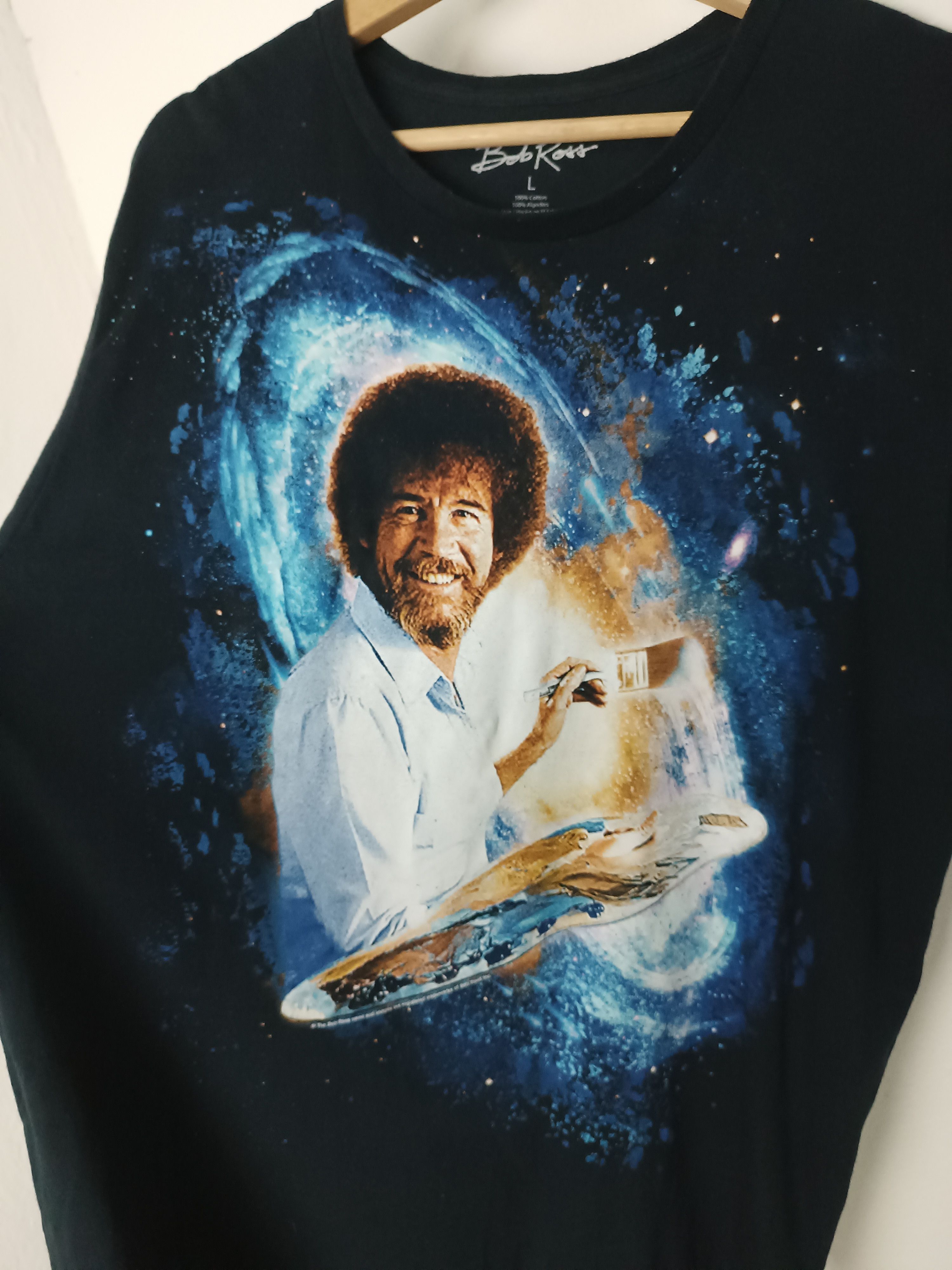 Other VINTAGE BOB ROSS PAINTER ART TEE picasso van gogh vinci Size US L / EU 52-54 / 3 - 10 Thumbnail