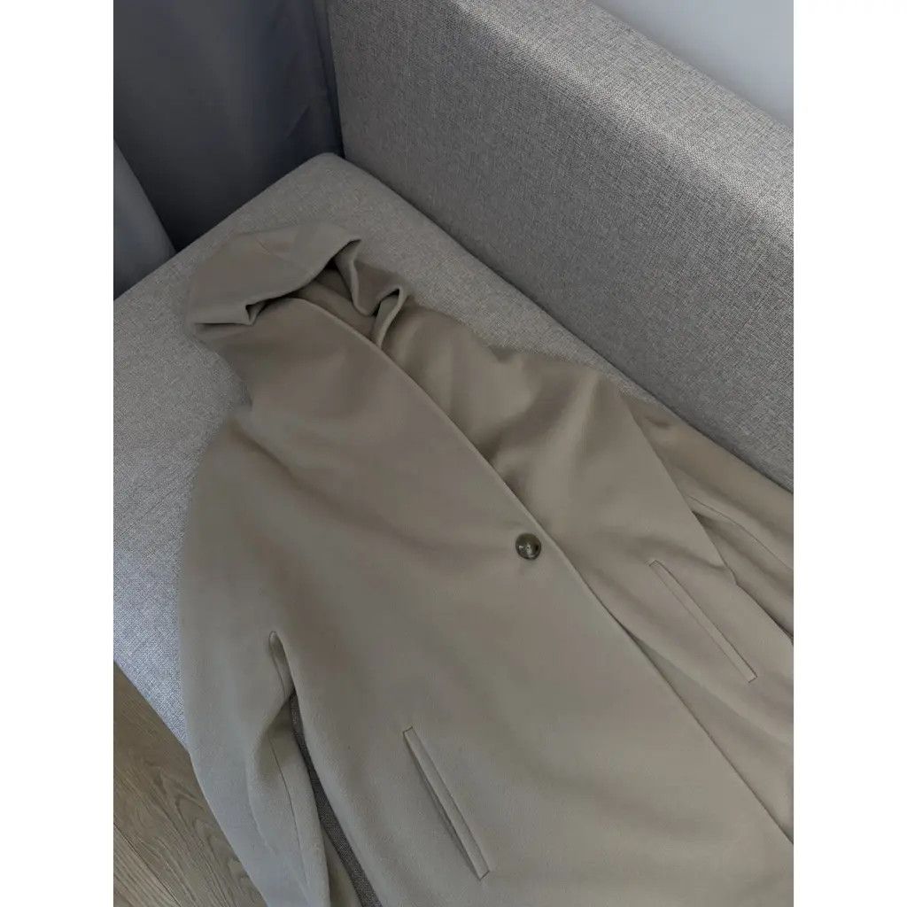 Max Mara Max Mara Camel Wool Hood Coat Timeless Luxury Outerwear IT40 Size S / US 4 / IT 40 - 2 Thumbnail