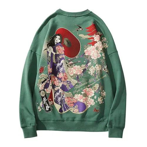 Japanese Brand 🇯🇵 Japan Ink Style Graphic Long Sleeve T - Shirt Size US M / EU 48-50 / 2 - 1 Thumbnail