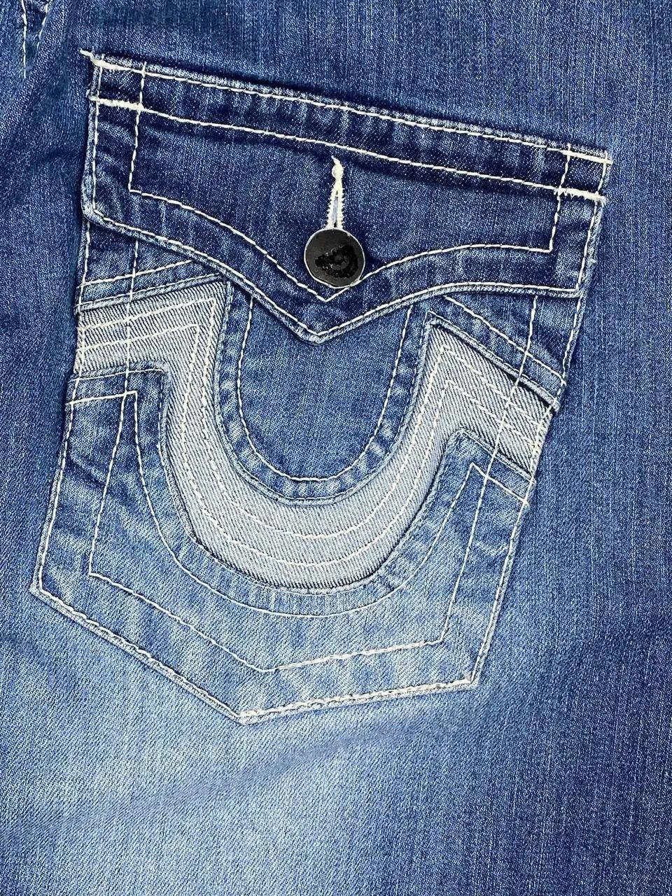 True Religion Vintage True Religion Baggy Denim Jeans Y2K 90s Size US 34 / EU 50 - 8 Thumbnail