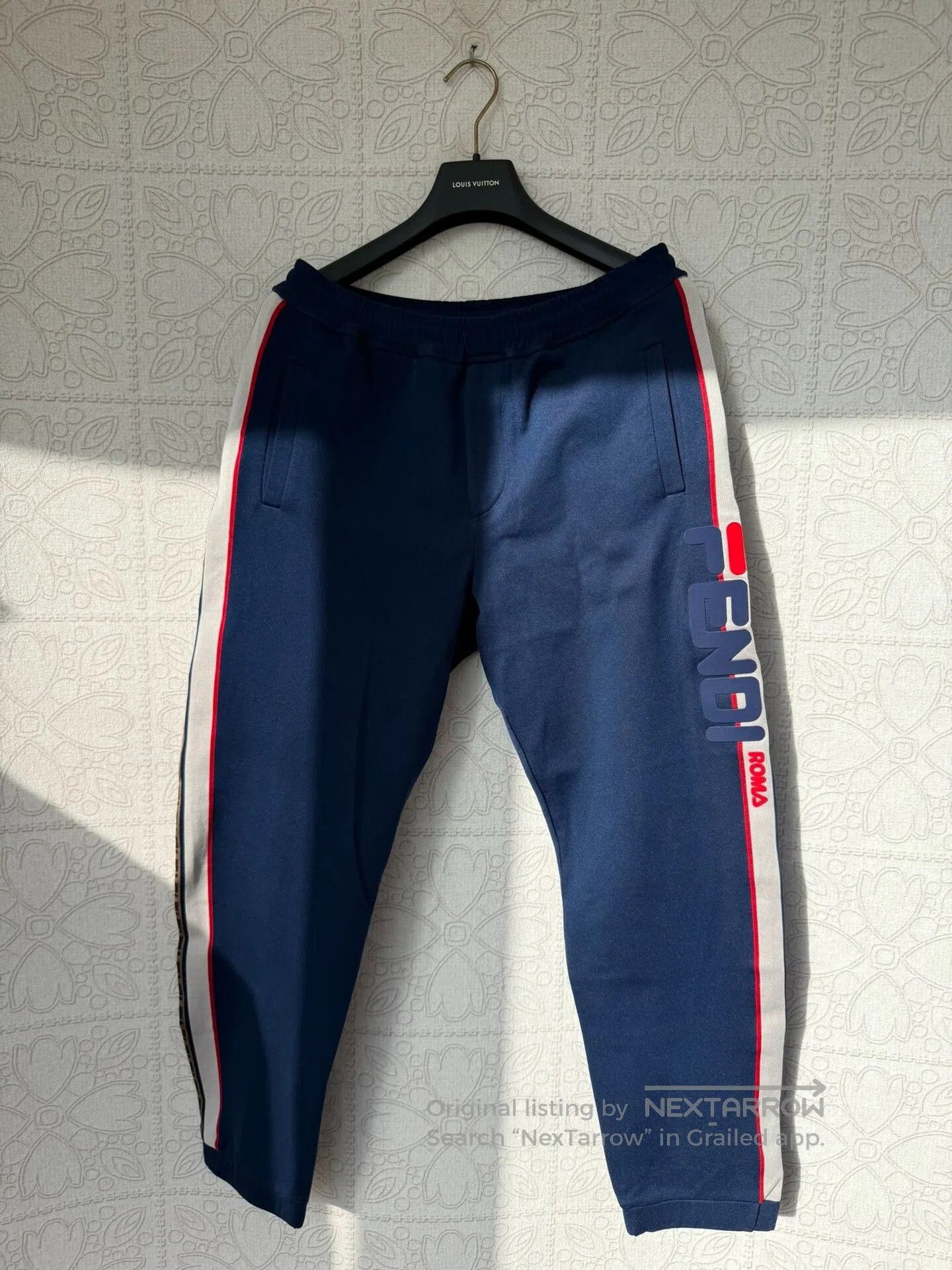 Fendi Fendi Side Logo Printed Long Pants Size 50. Size US 40 / EU 56 - 1 Thumbnail