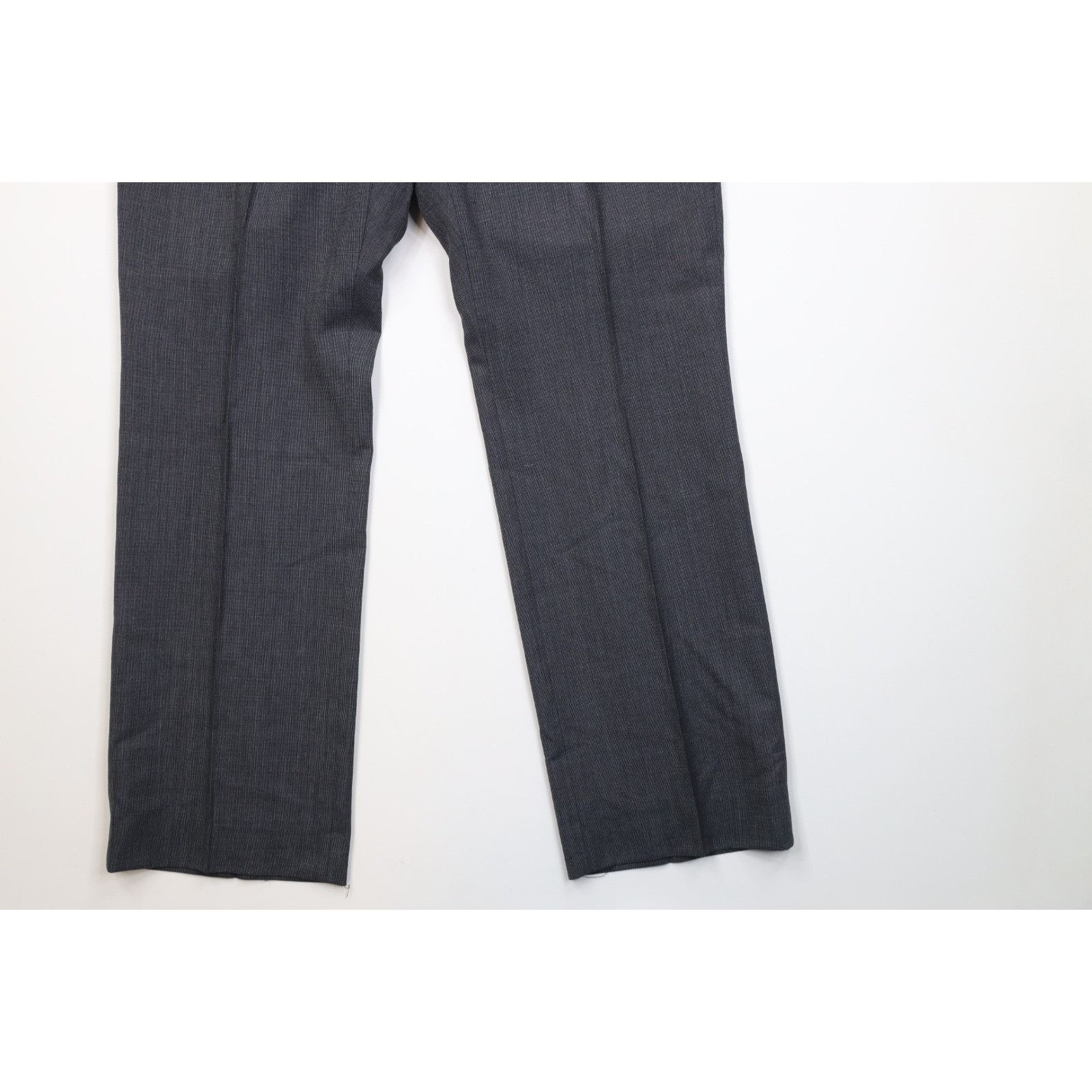 Vintage Vintage 70s Streetwear Wool 2 Piece Suit Wedding Gray Size 46R - 10 Thumbnail