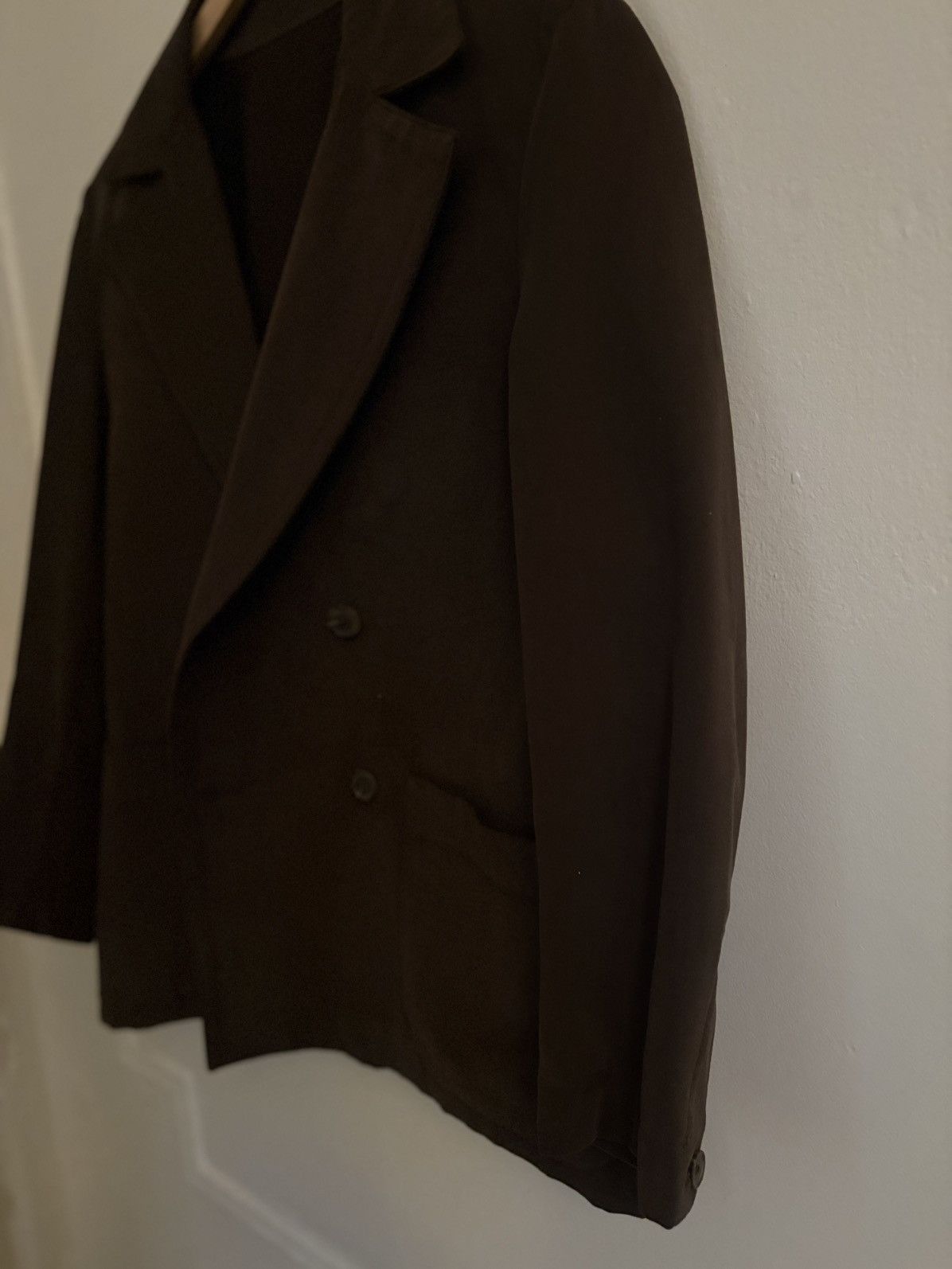 Stoffa Double Breasted Shirt Jacket in Peached Cotton Size US S / EU 44-46 / 1 - 5 Thumbnail