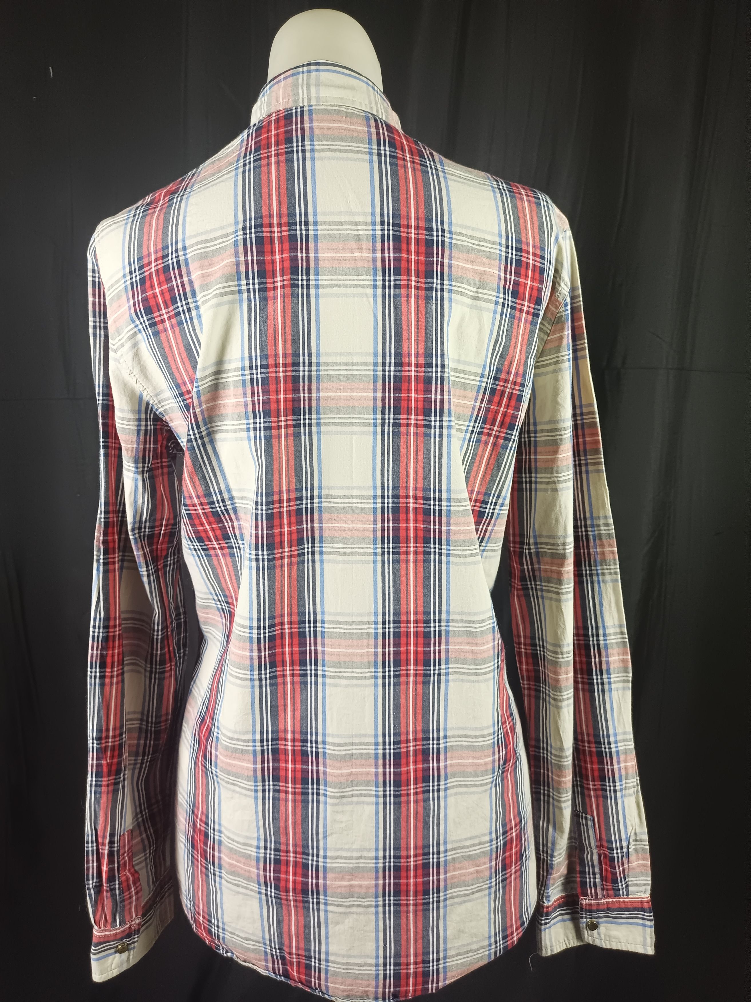 Designer × Japanese Brand × Zara ZARA TRAFALUC MMXII Collection Women Plaid Stud Shirt Size M / US 6-8 / IT 42-44 - 20 Thumbnail