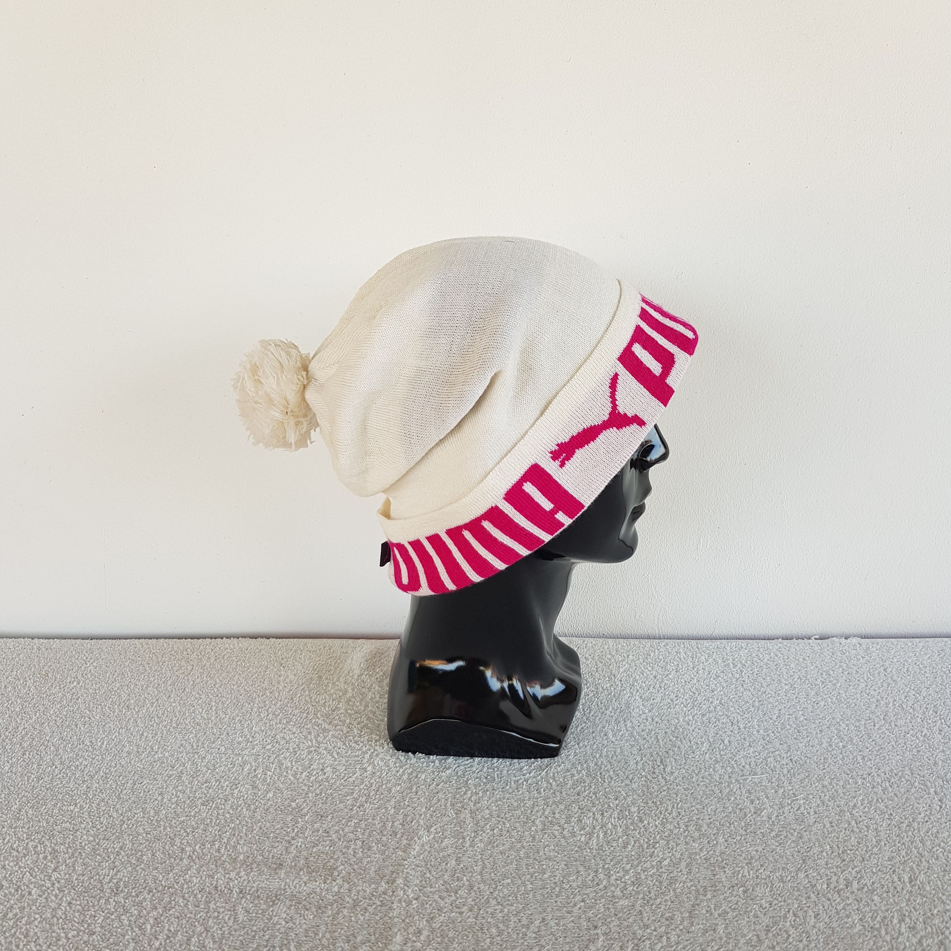 Puma Vintage Puma Beanie Snow Caps Puma Hats Size ONE SIZE - 3 Thumbnail