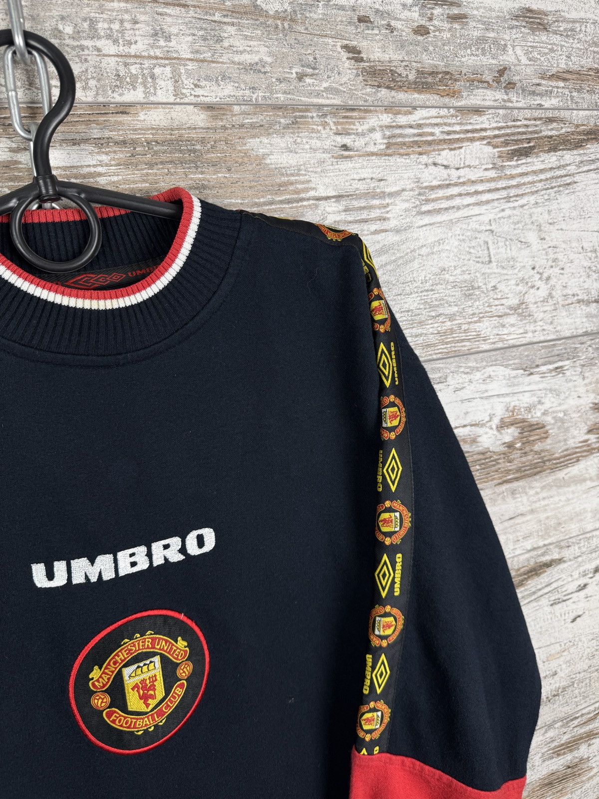 90s umbro Manchester United スウェット Vintage 90s Umbro Manchester United Home Sweatshirt Xlarge