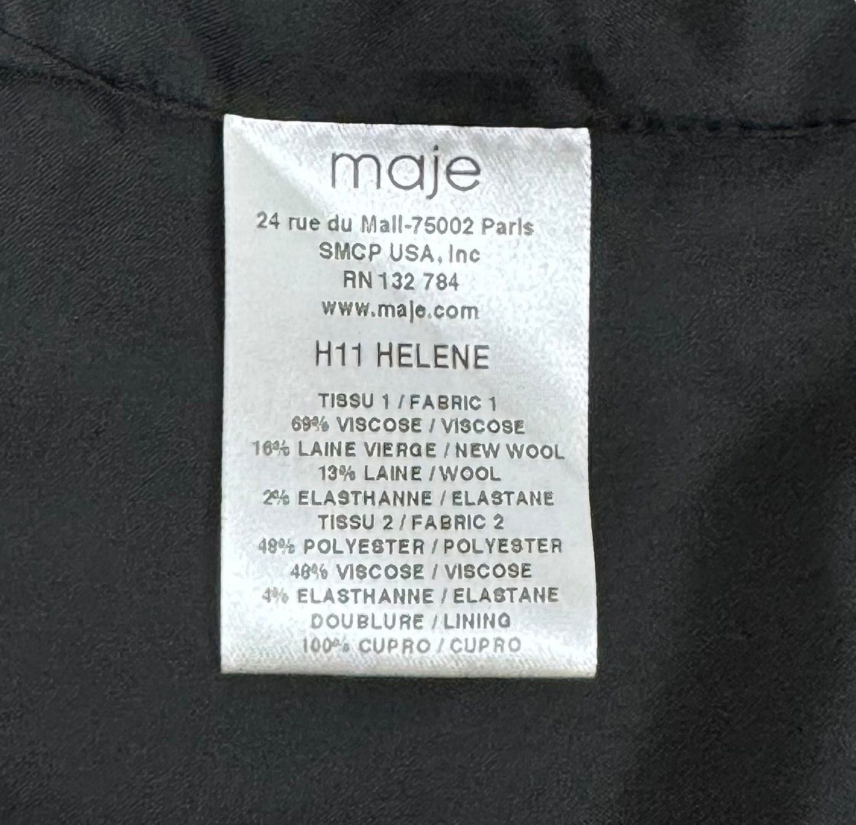 Maje Maje Mini Skirt Viscose-Wool 3D size 38 Size 27" / US 4 / IT 40 - 10 Thumbnail
