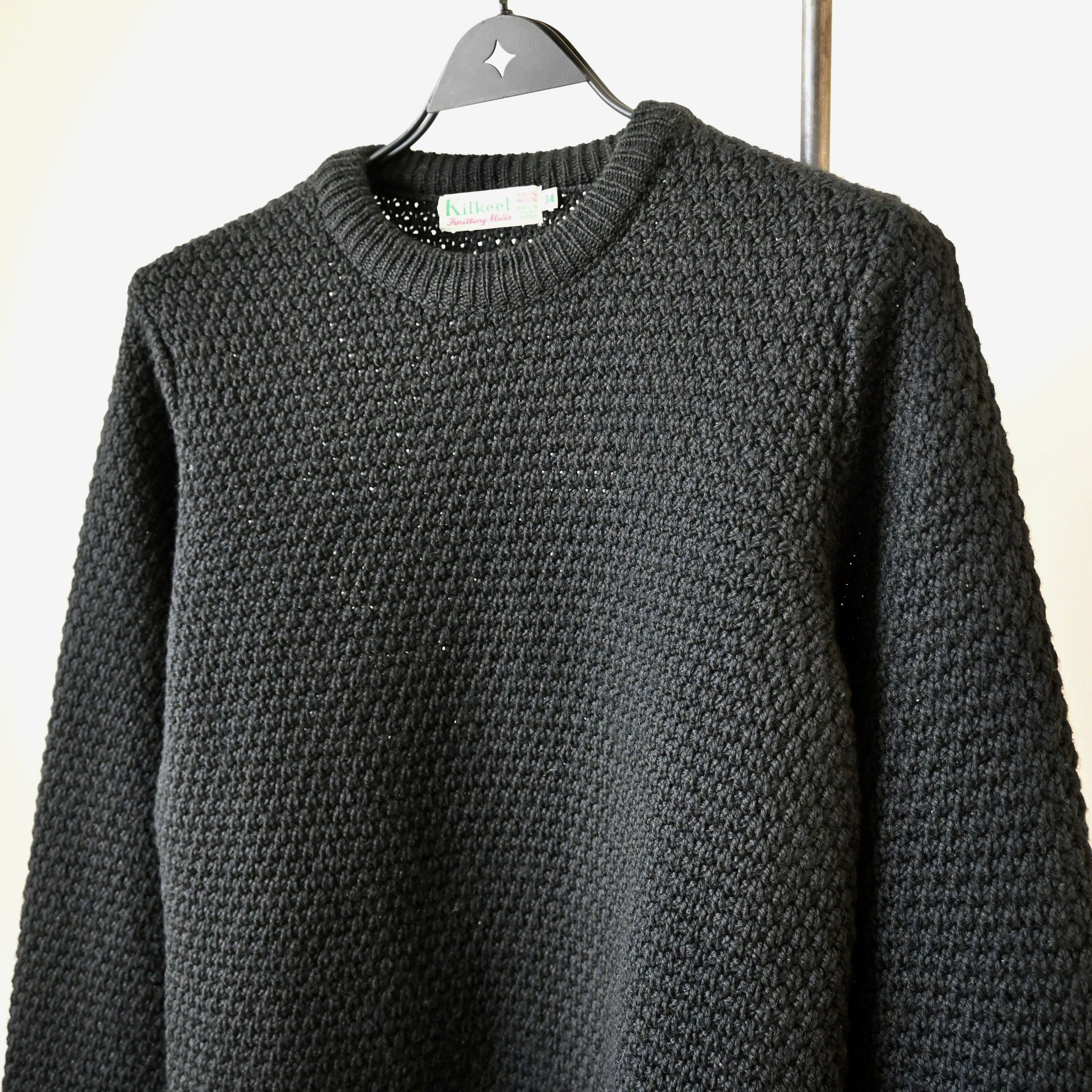 Other Kilkeel Knitting Mills popcorn knit sweater, made in England Size US S / EU 44-46 / 1 - 5 Thumbnail