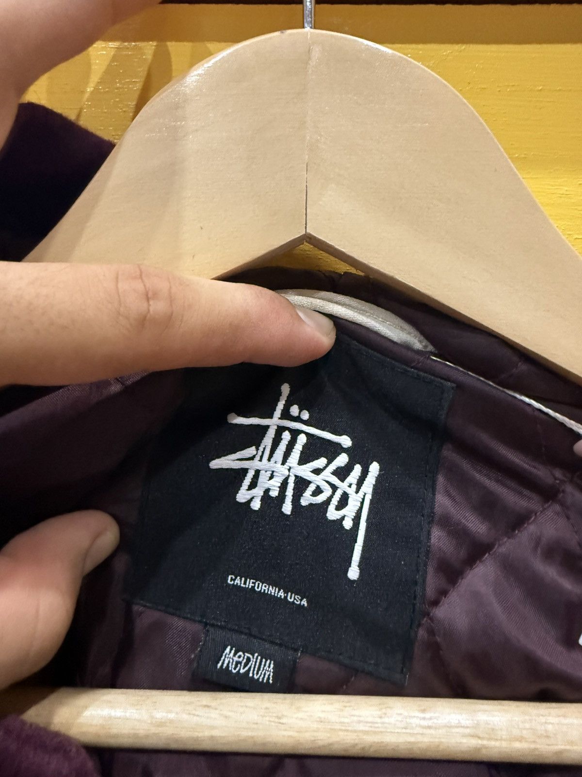Stussy 90’s STUSSY INTERNATIONAL TRIBE RARE LEATHER VINTAGE JACKET Size US M / EU 48-50 / 2 - 11 Thumbnail